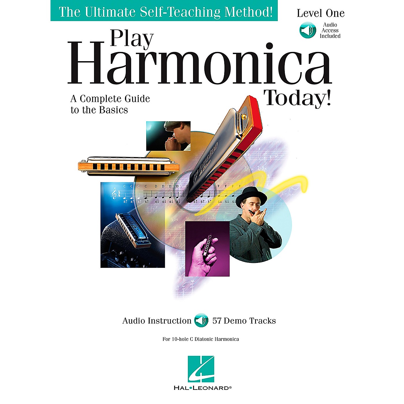 Hal Leonard Play Harmonica Today! Level One Book/CD thumbnail