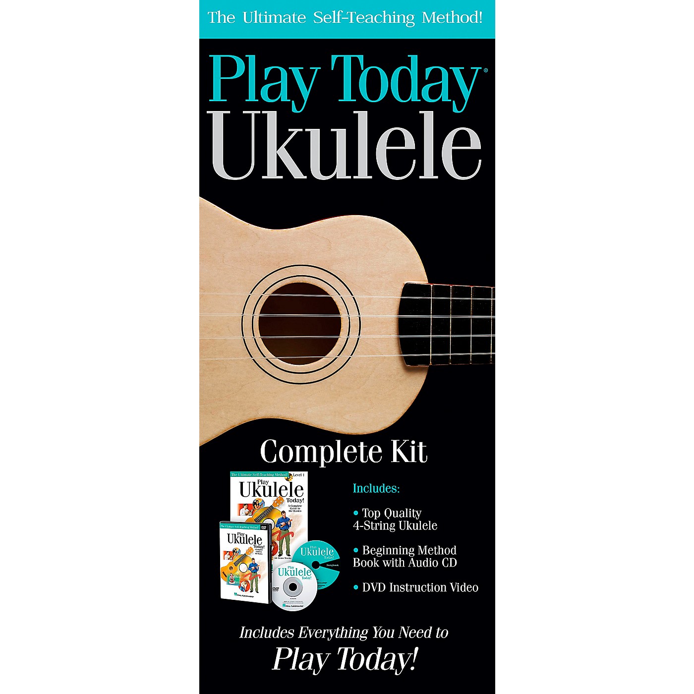 Hal Leonard Play Today Ukulele Complete Kit thumbnail