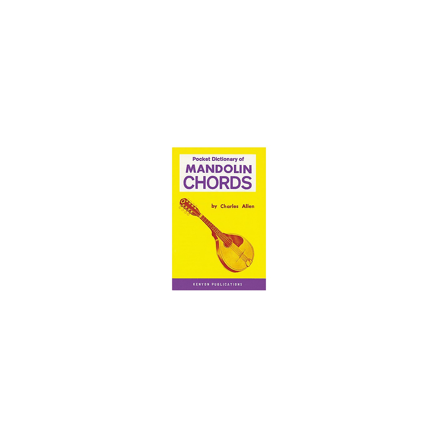 Kenyon Pocket Dictionary of Mandolin Chords Book thumbnail
