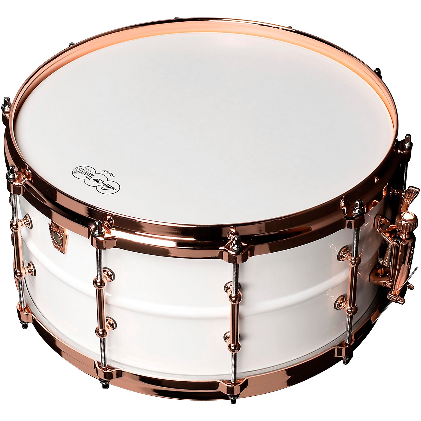 Ludwig Polar-Phonic Brass Snare Drum With Copper Hardware thumbnail
