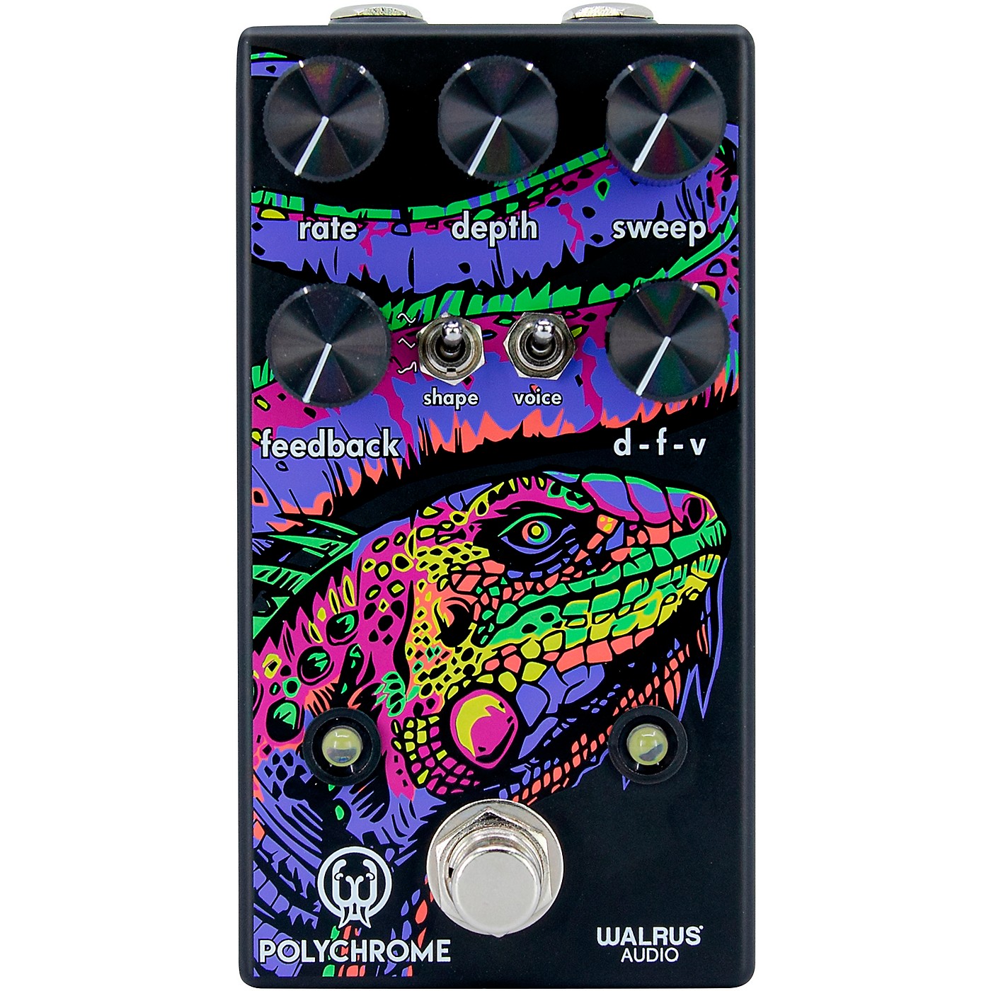 Walrus Audio Polychrome Flanger Effects Pedal thumbnail