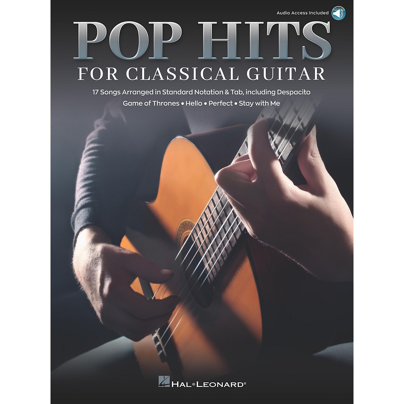 Hal Leonard Pop Hits for Classical Guitar 17 Songs Arranged in