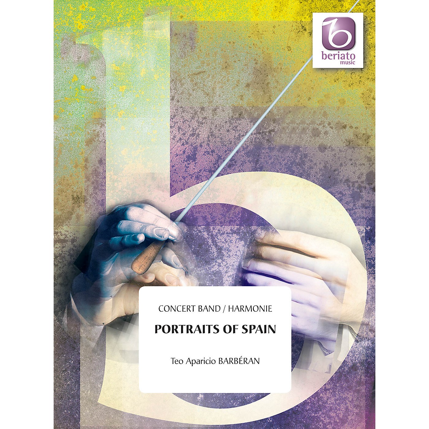 Beriato Music Portraits of Spain (Score and Parts) Concert Band Level 4 Composed by Teo Aparicio Barberán thumbnail