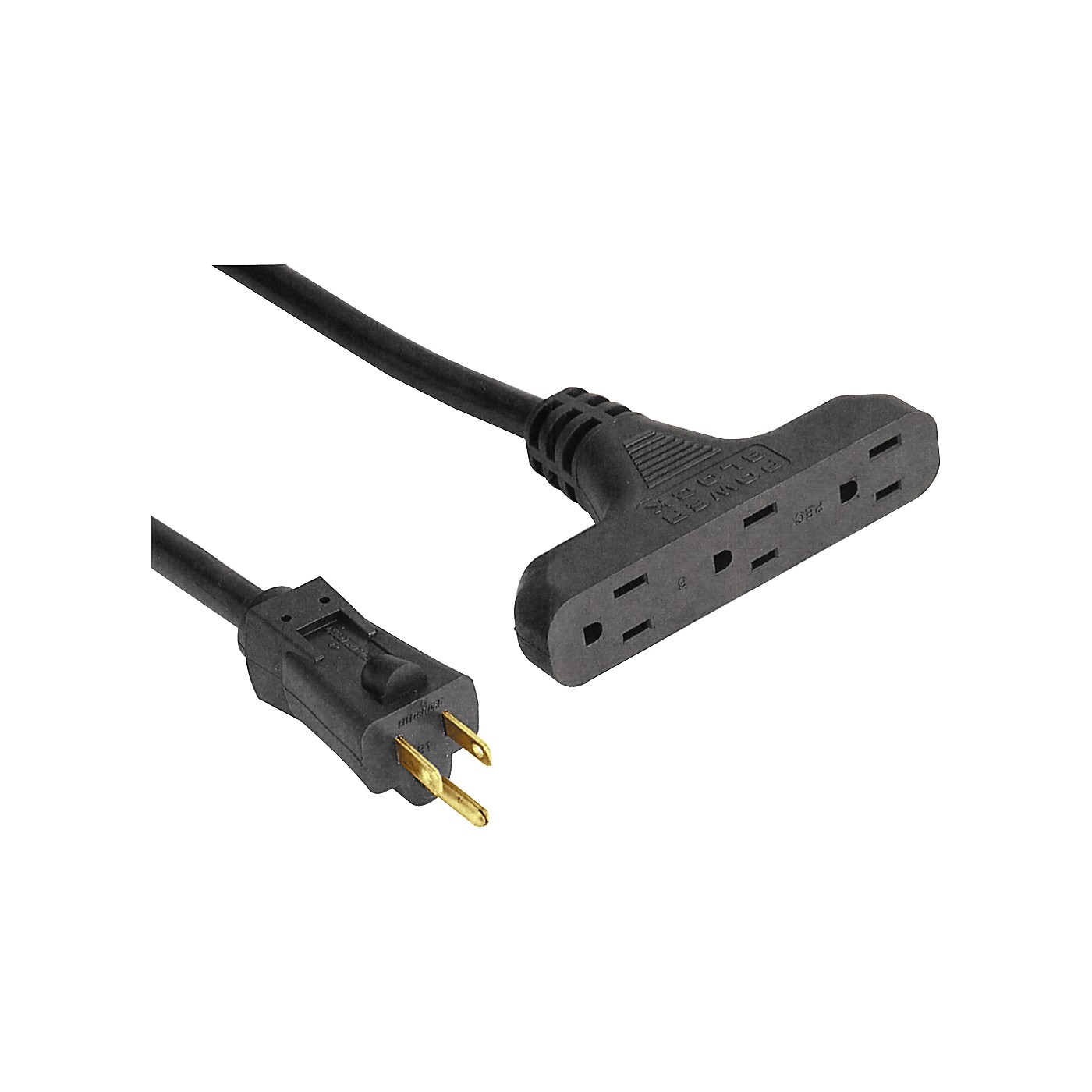 ECords Power Block Extension Cord 12 Gauge 25 ft. Woodwind & Brasswind