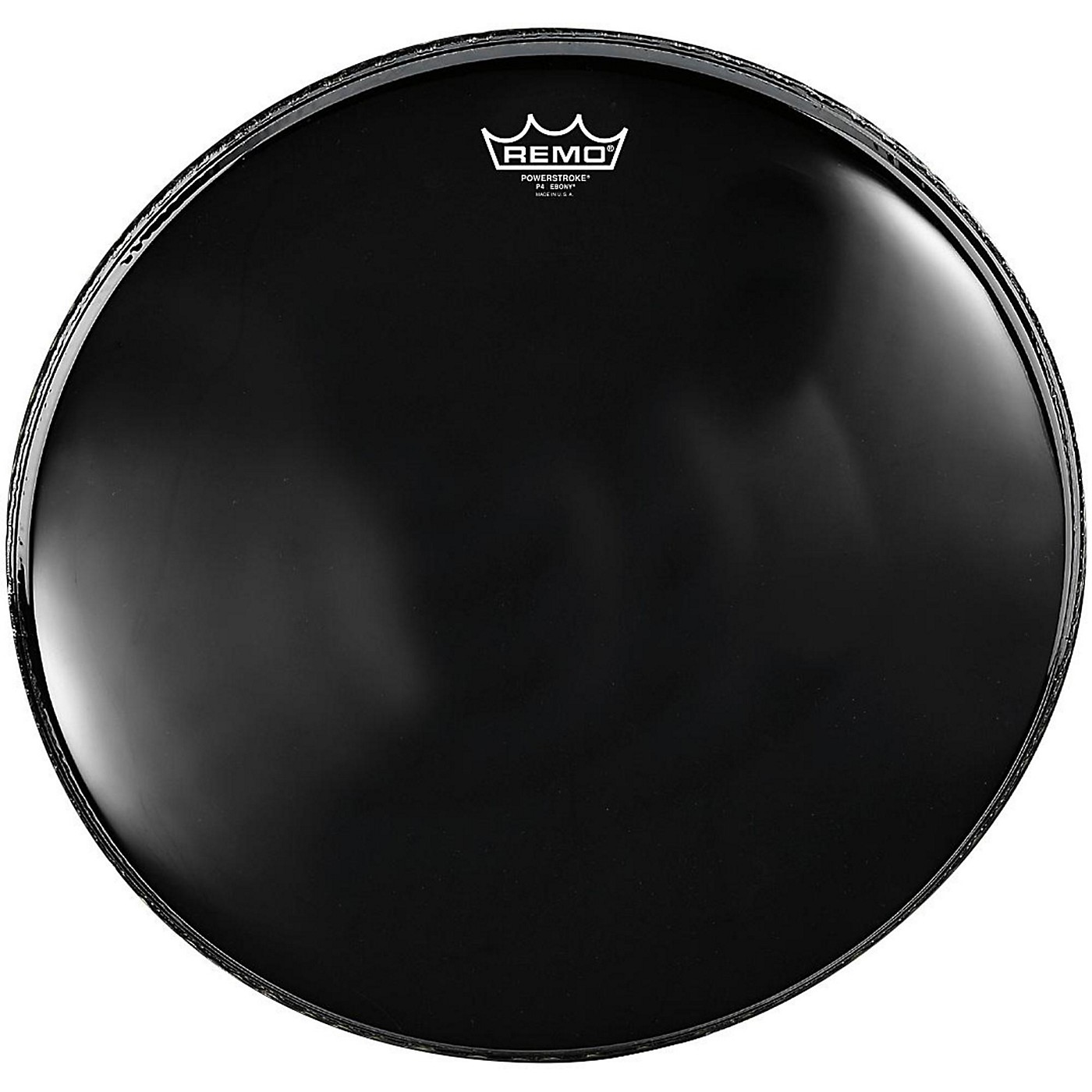 Remo Powerstroke 4 Ebony Batter Bass Drum Head with Impact Patch thumbnail