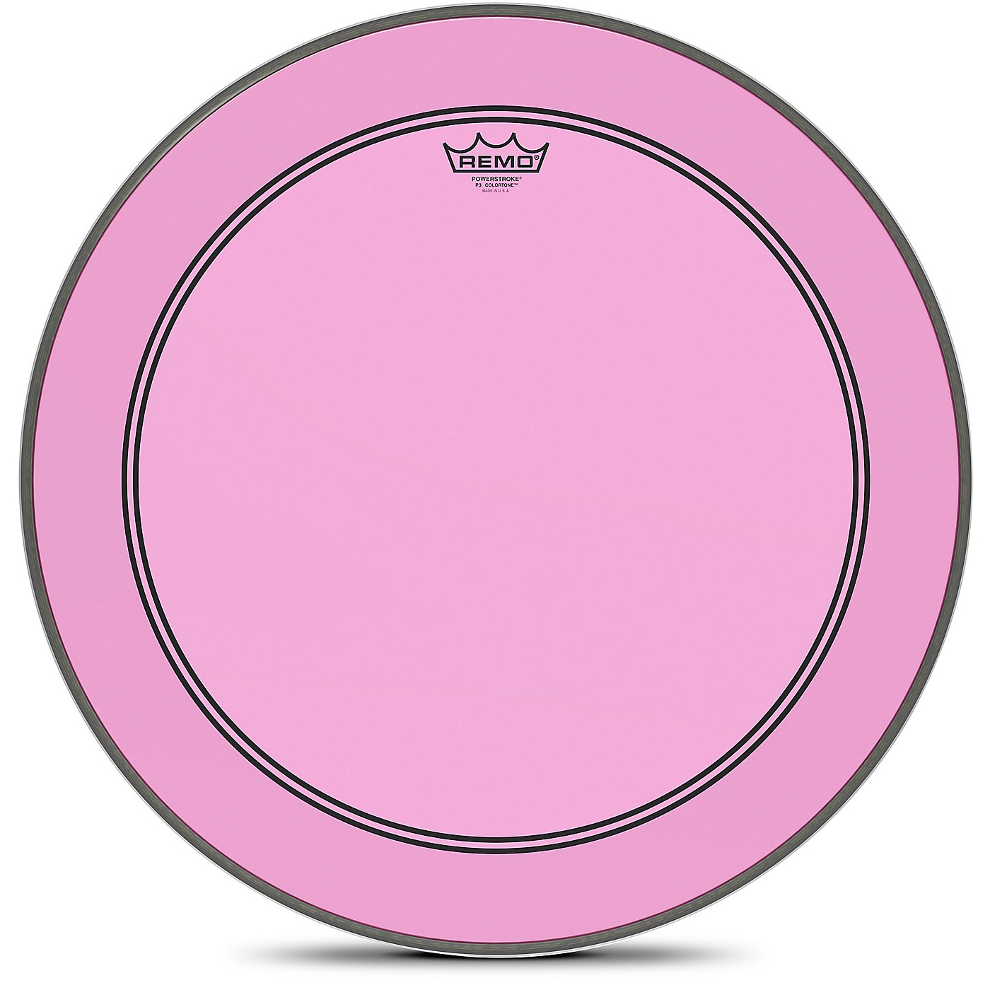 Remo Powerstroke P3 Colortone Pink Bass Drum Head thumbnail