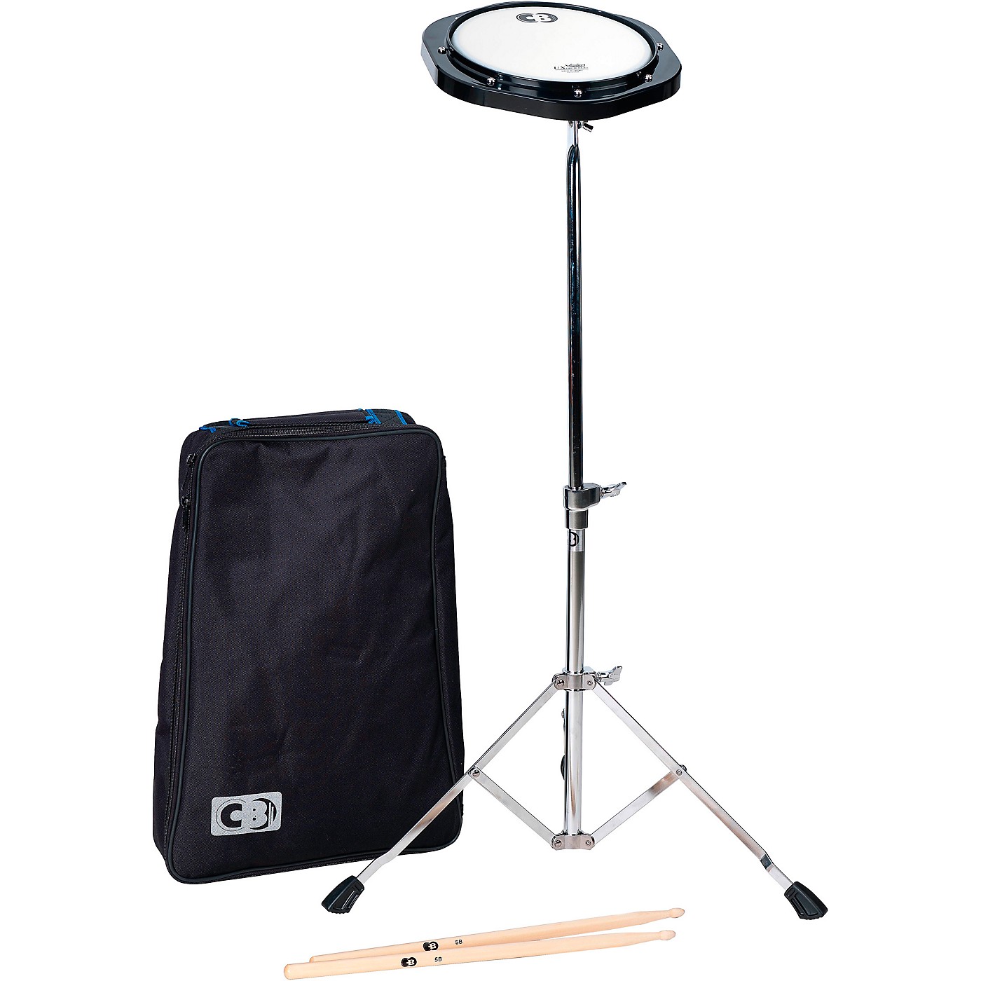 CB Percussion Practice Pad Kit with Stand & Bag thumbnail