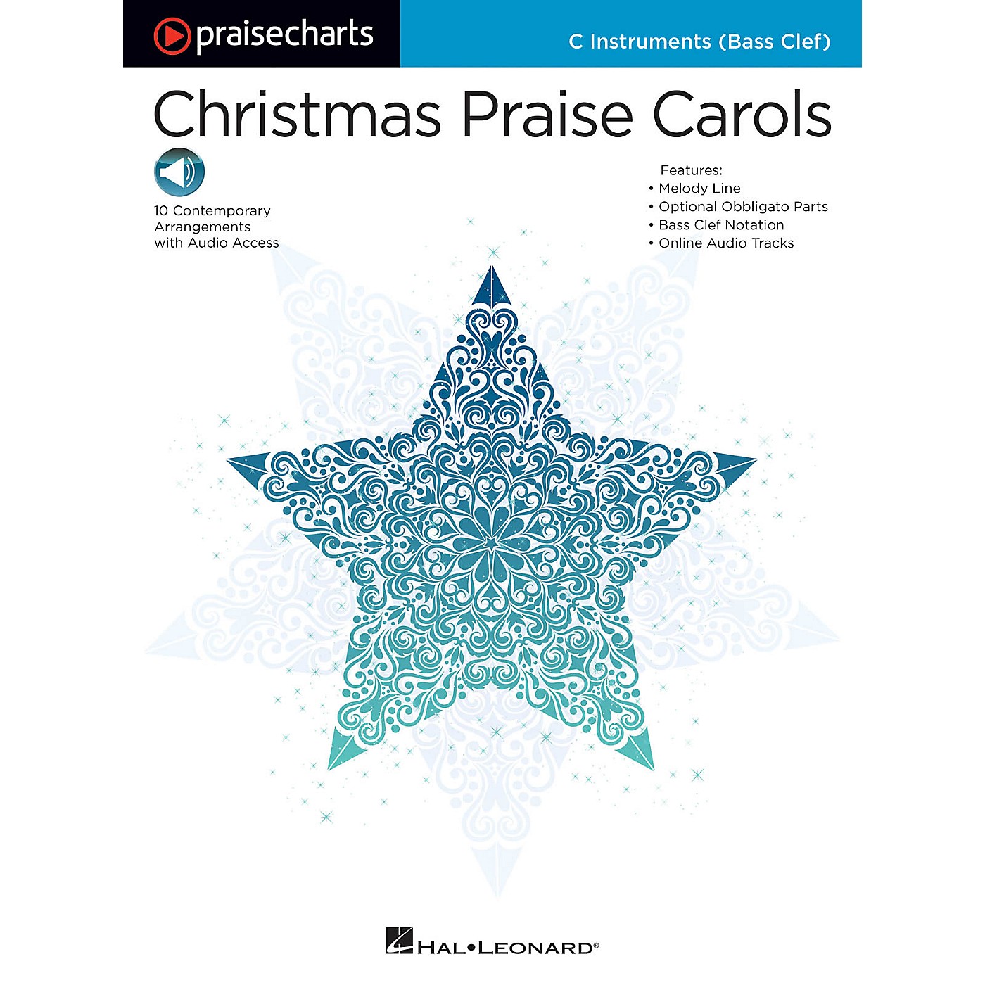 Hal Leonard PraiseCharts - Christmas Praise Carols Praise Chart Series Softcover Audio Online thumbnail