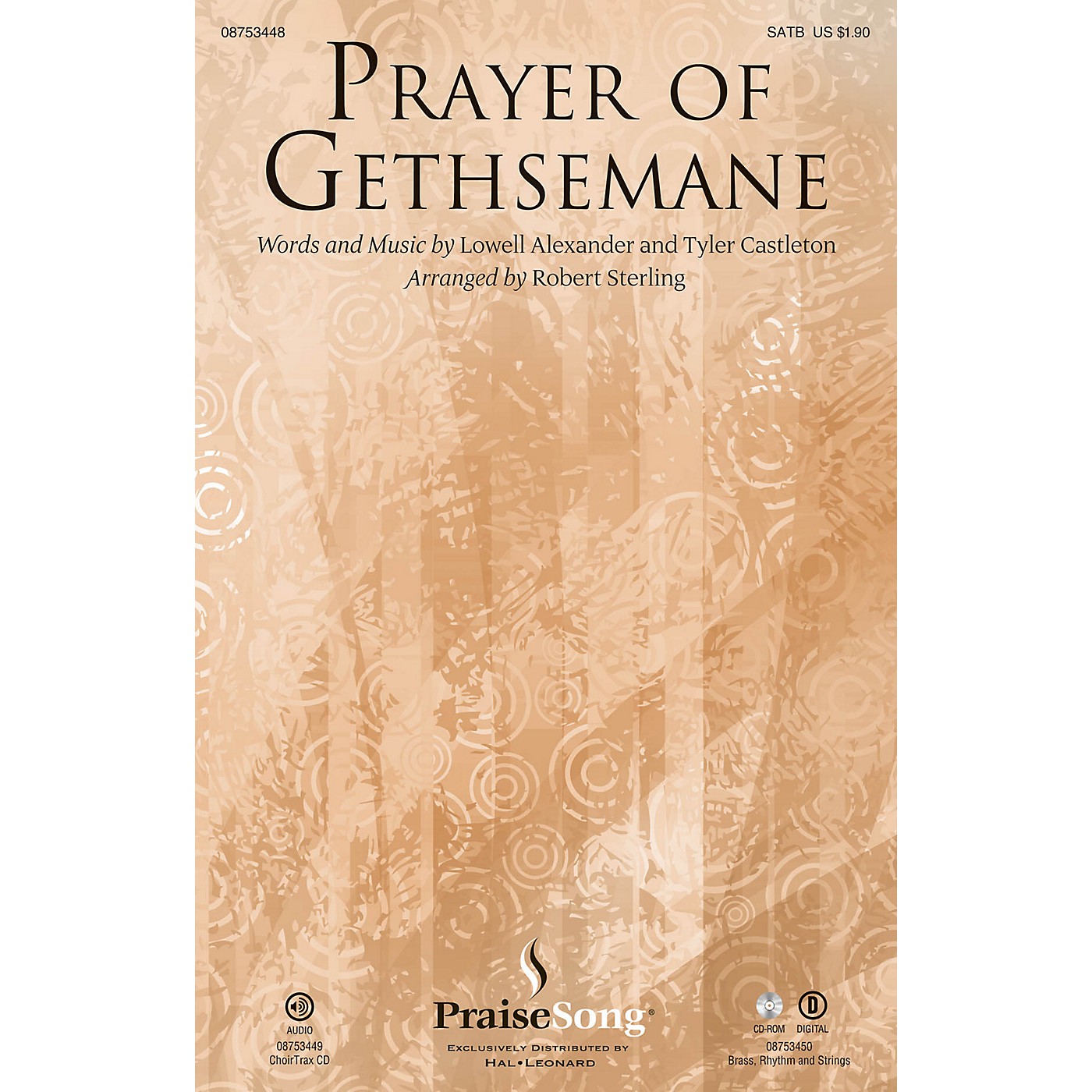 PraiseSong Prayer of Gethsemane SATB arranged by Robert Sterling thumbnail