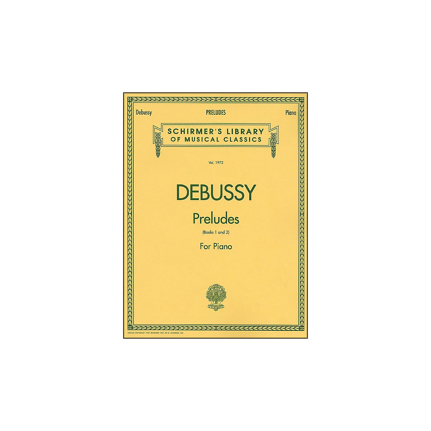 G. Schirmer Preludes By Debussy thumbnail