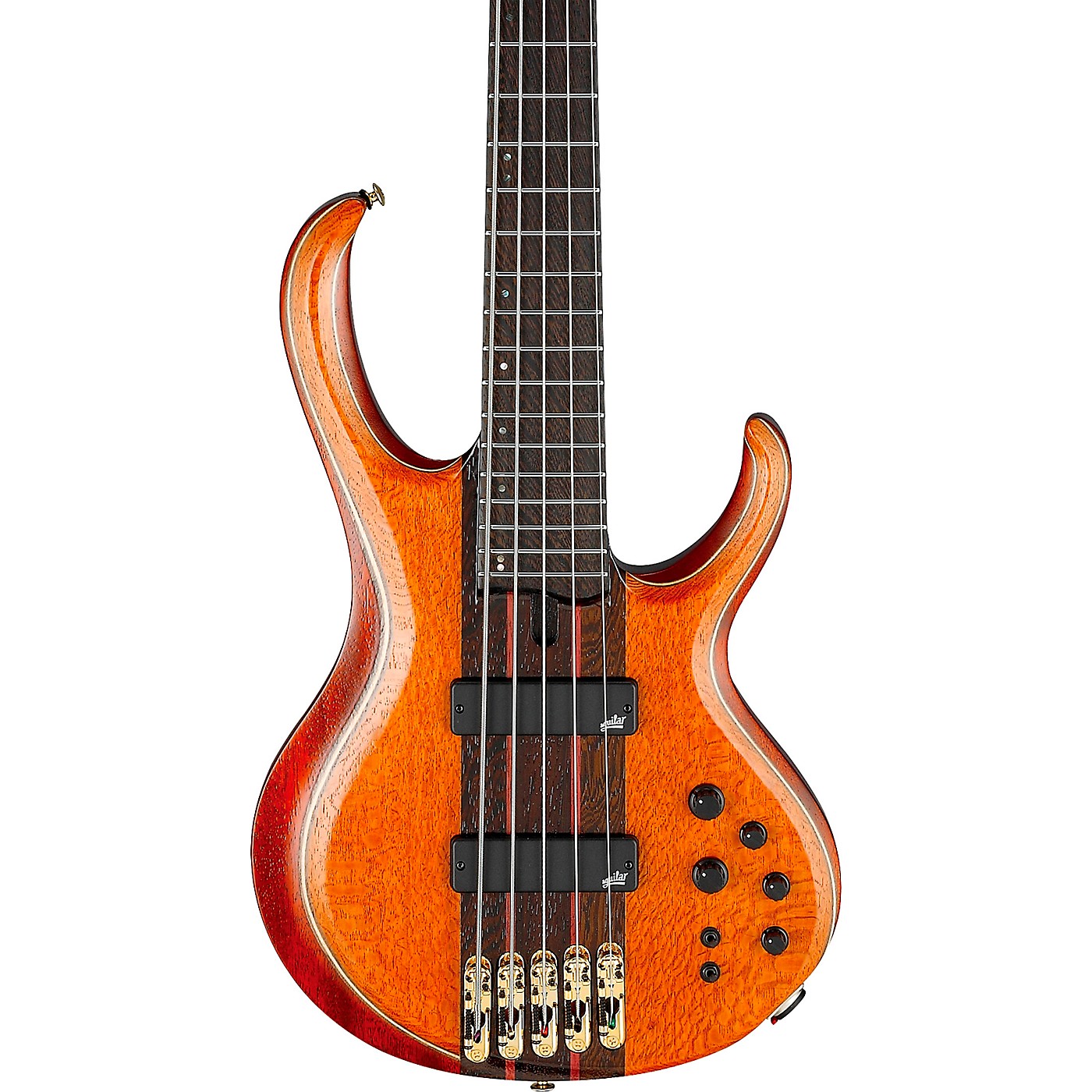 Ibanez Premium BTB1905LW 5-String Electric Bass Guitar - Woodwind