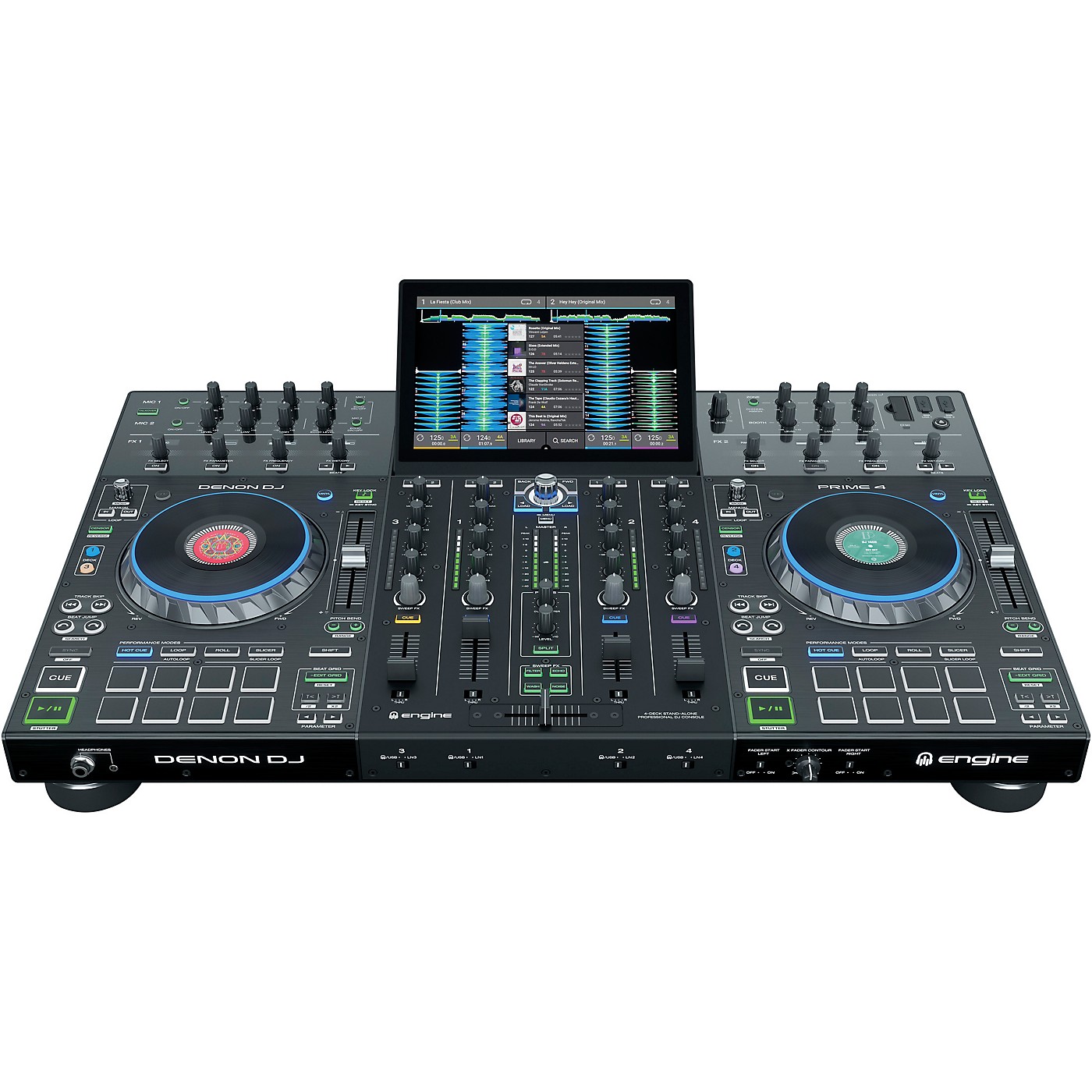 Denon DJ Prime 4 Professional 4-Channel DJ Controller thumbnail
