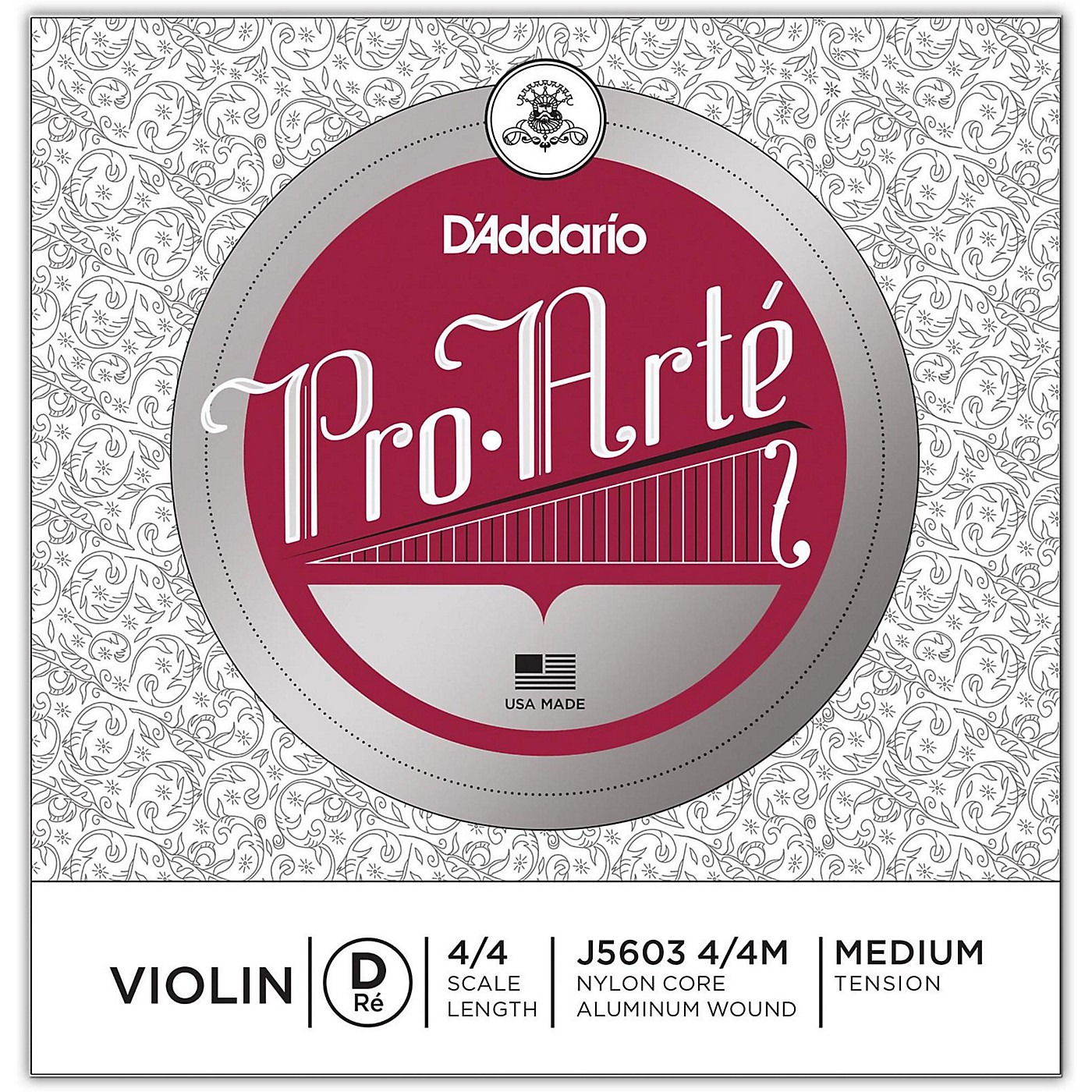 D'Addario Pro-Arte Series Violin D String thumbnail