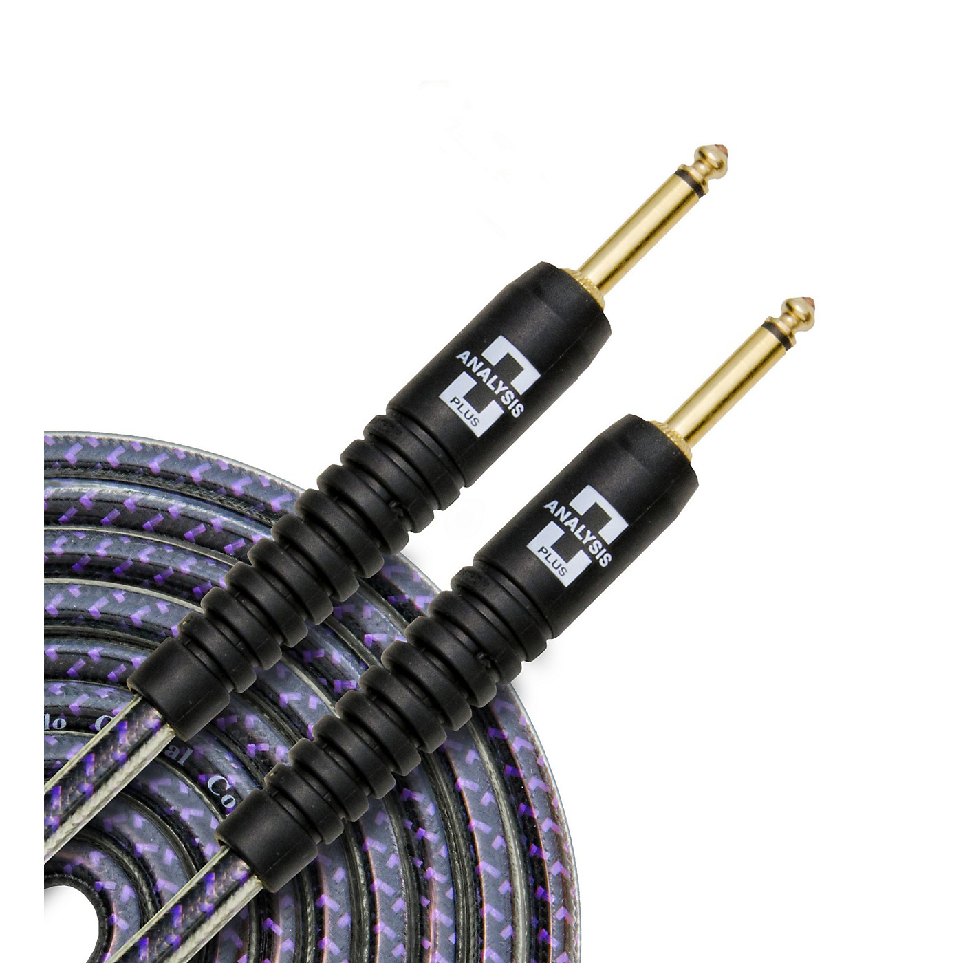 Analysis Plus Pro Oval Studio Instrument Cable with Overmold Gold Plug w/Straight-Straight Plugs thumbnail