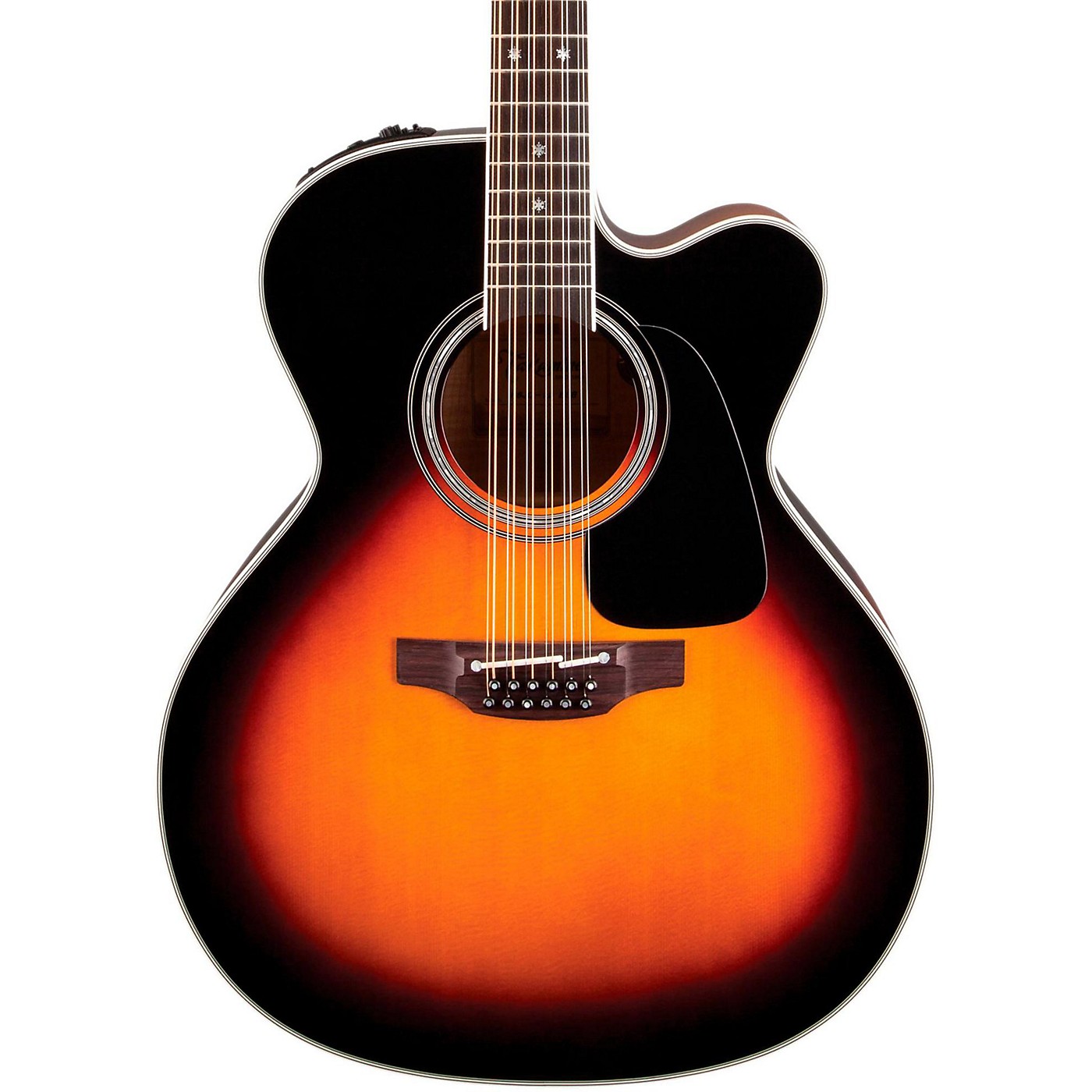 Takamine Pro Series 6 Jumbo Cutaway 12-String Acoustic-Electric Guitar thumbnail