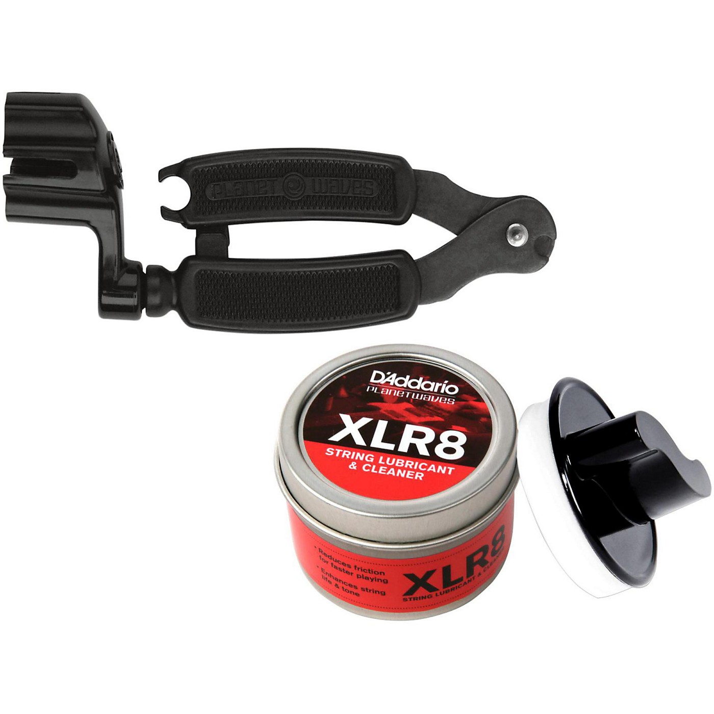 D'Addario Planet Waves Pro-Winder/Cutter & XLR8 String Lubricant/Cleaner Kit thumbnail