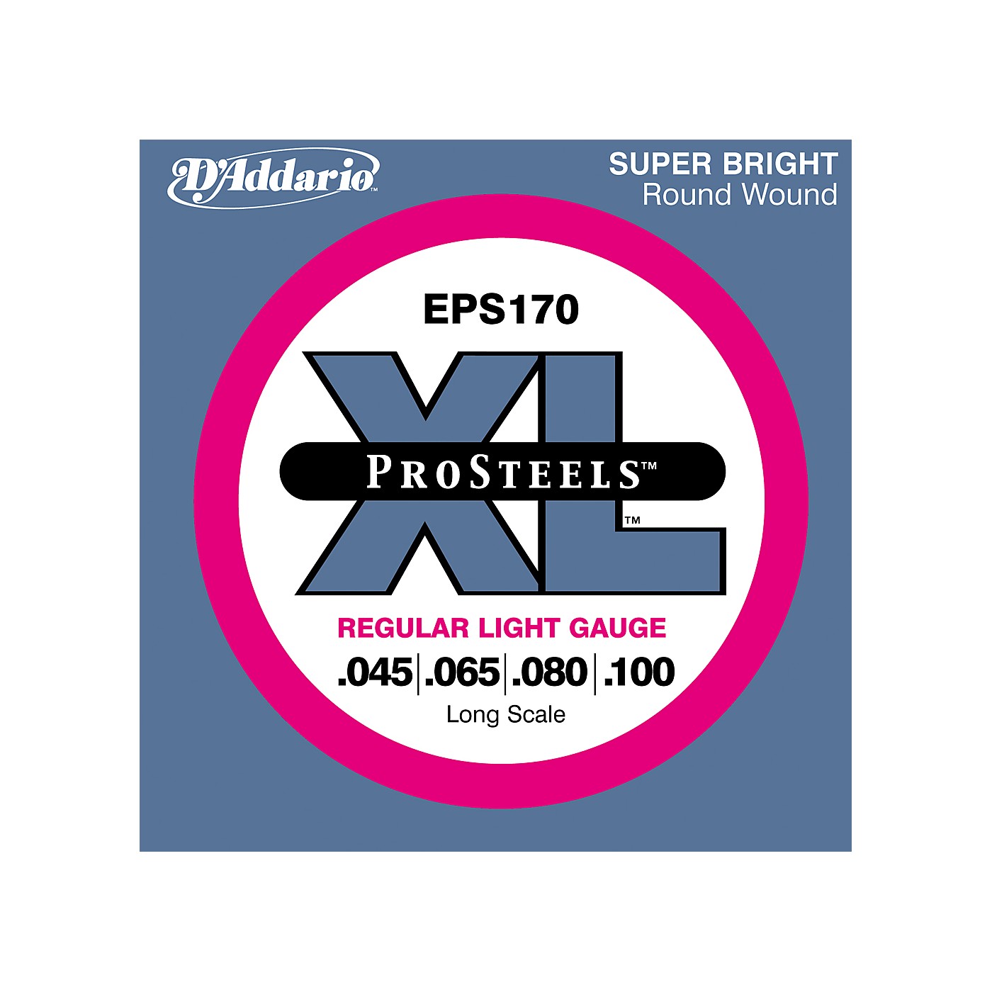 D'Addario ProSteels EPS170 Regular Light Long Scale Bass Strings thumbnail