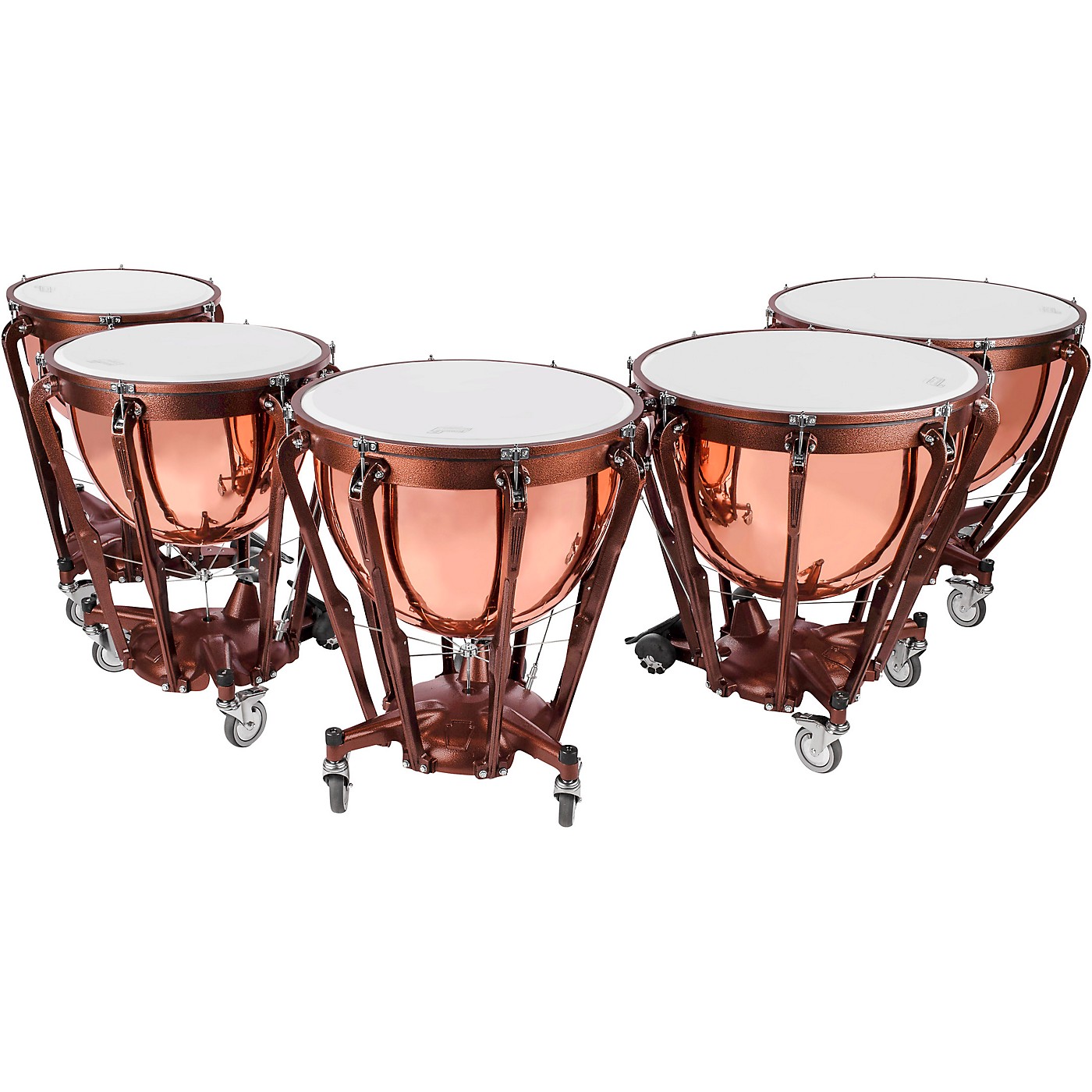 Ludwig Professional Series Polished Copper Timpani Set with Gauge thumbnail