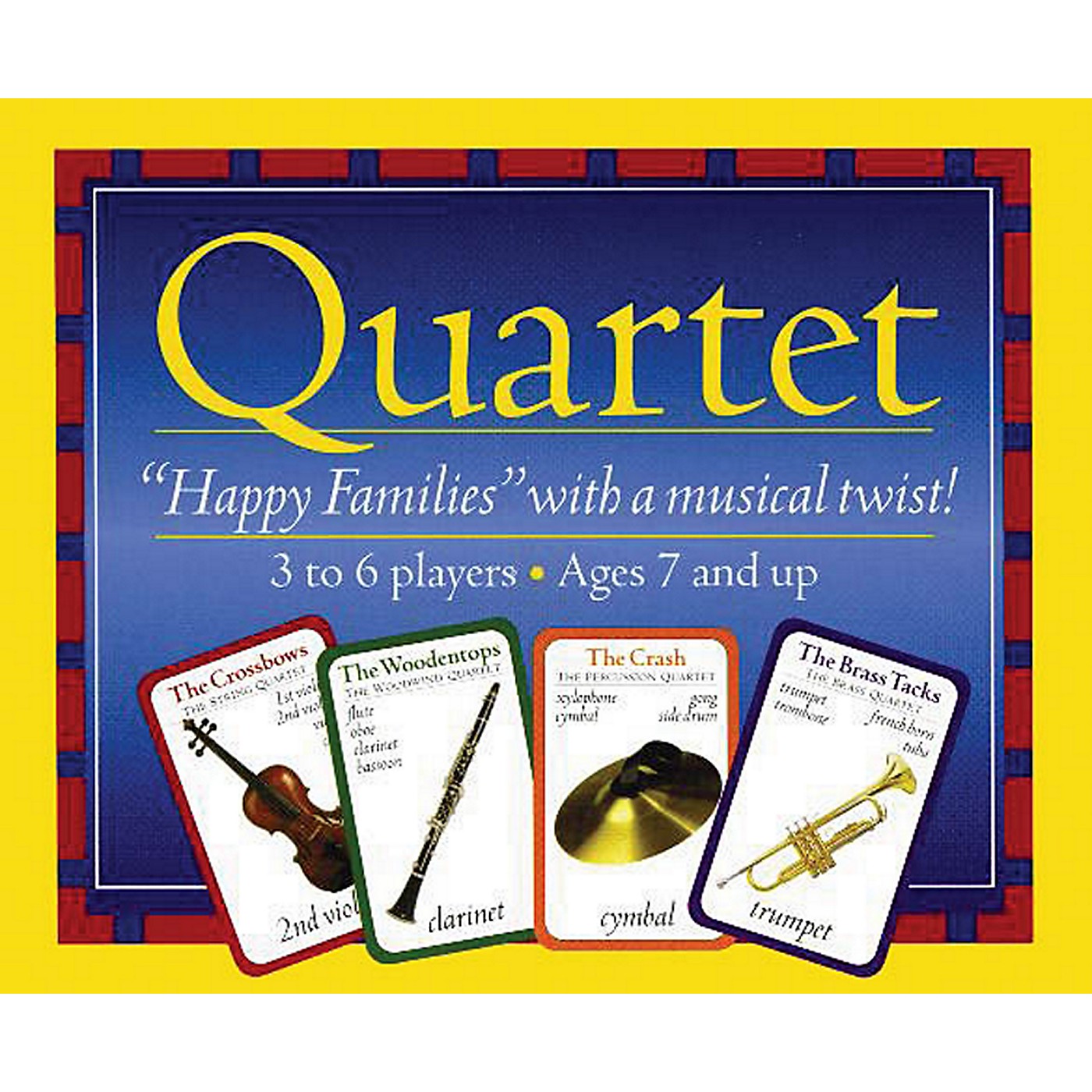 Music Sales Quartet - Instrument Card Game thumbnail