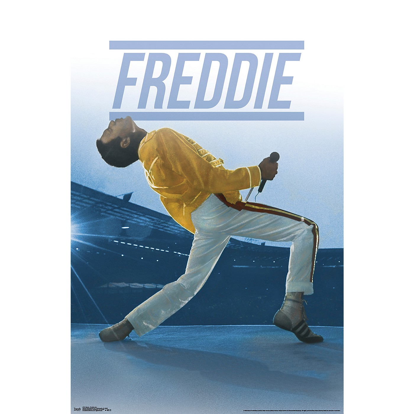 Trends International Queen Freddie Live Poster thumbnail