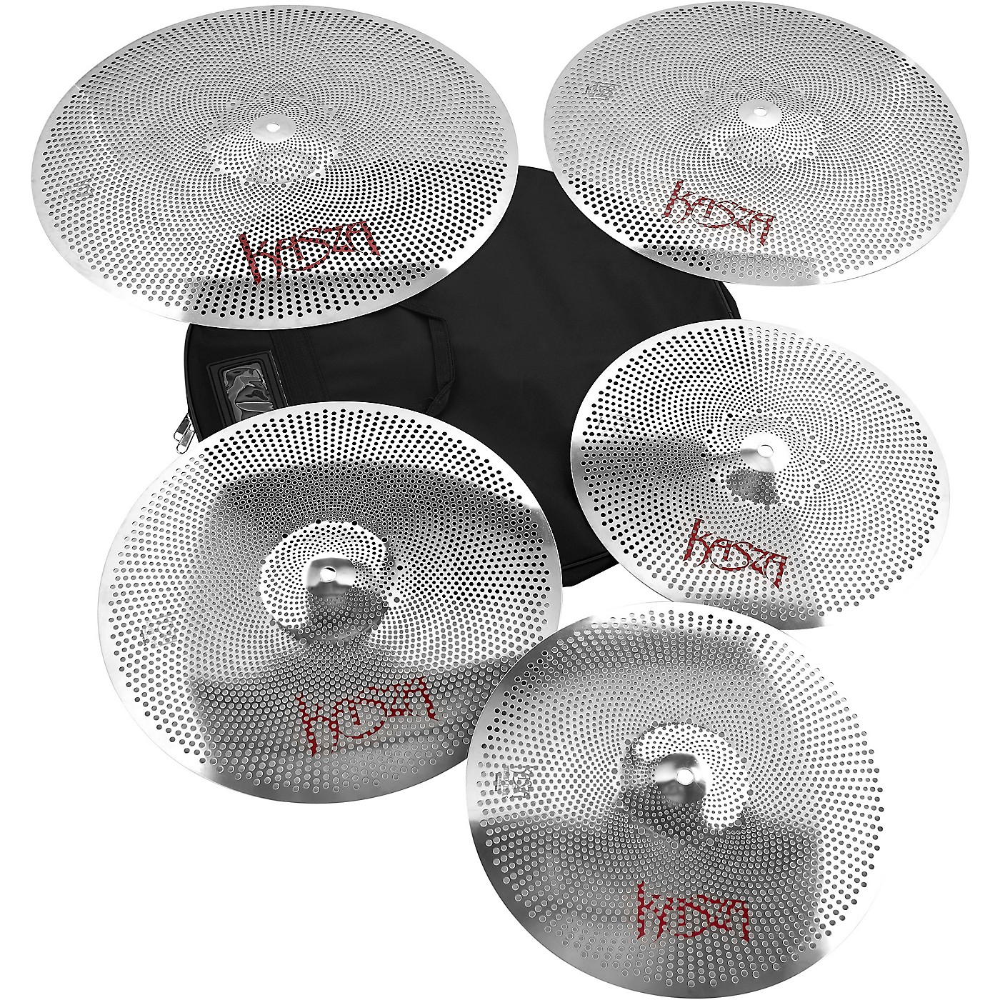 Kasza Cymbals Quiet on the Set Practice Cymbal Pack thumbnail