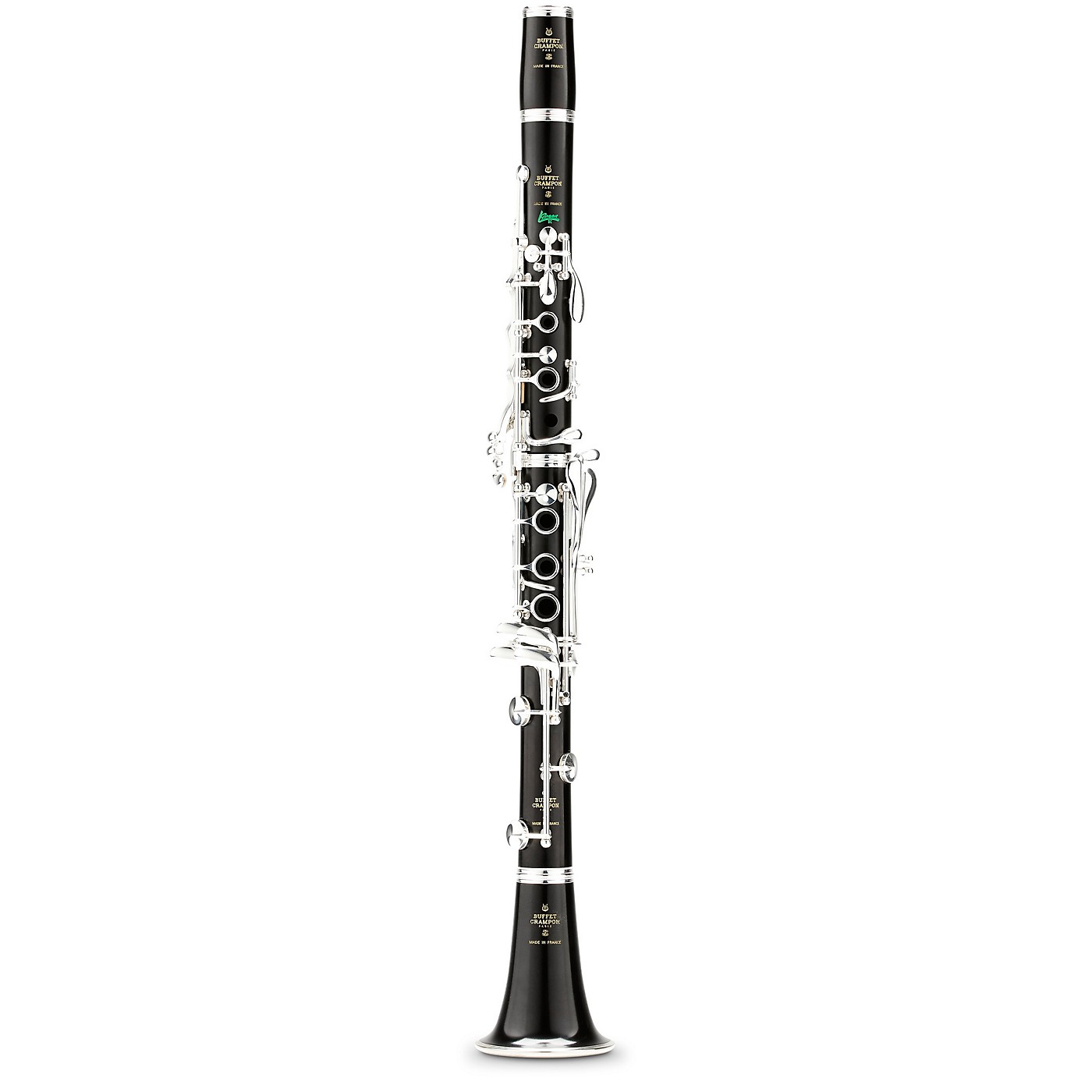 Buffet Crampon R13 Greenline Professional Bb Clarinet with Silver Plated Keys thumbnail
