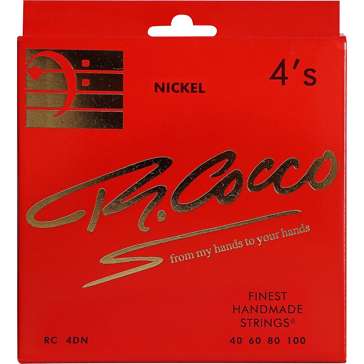 Richard Cocco RC4DN Nickel 4-String Electric Bass Guitar Strings thumbnail