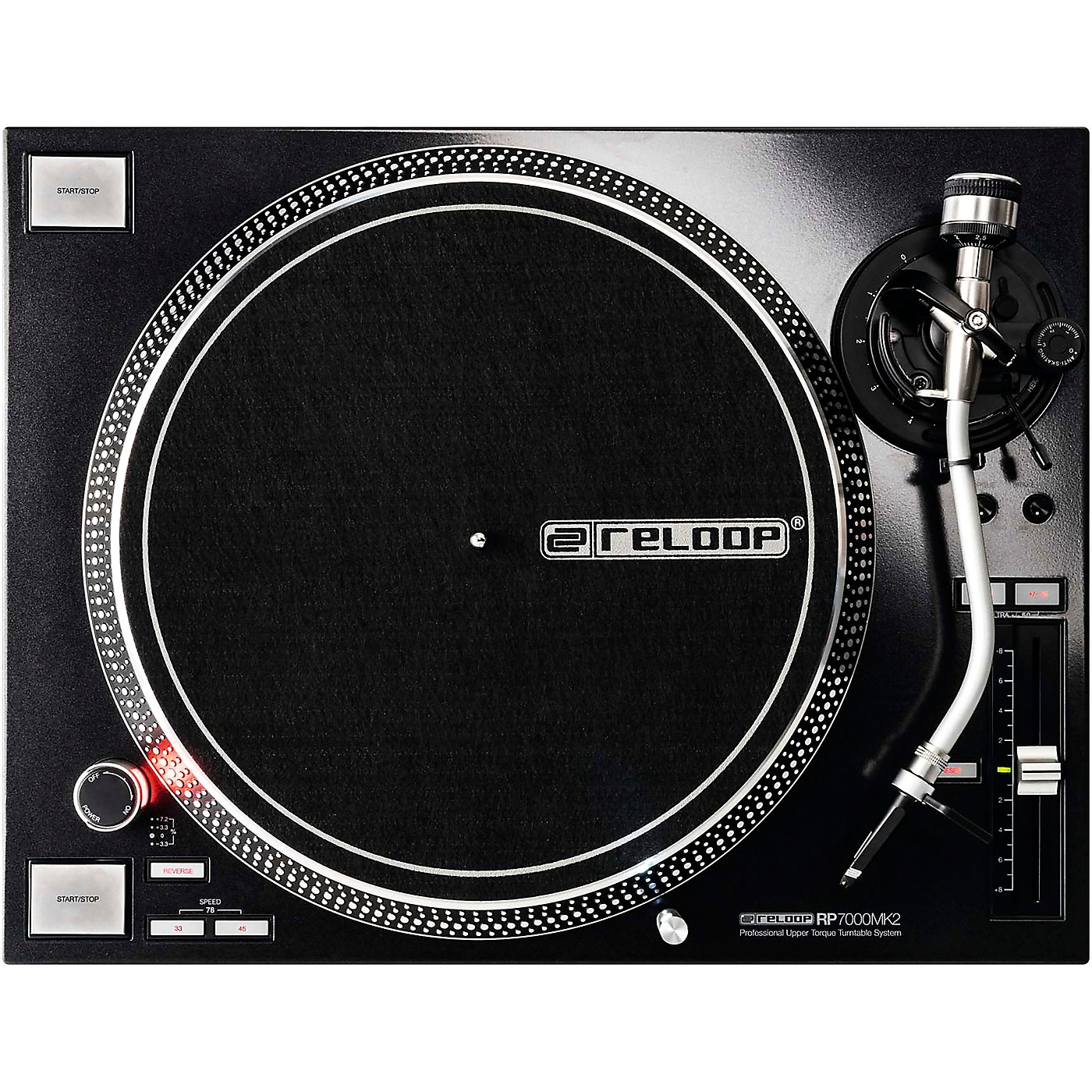 Reloop RP-7000 MK2 Professional Direct-Drive DJ Turntable Black thumbnail