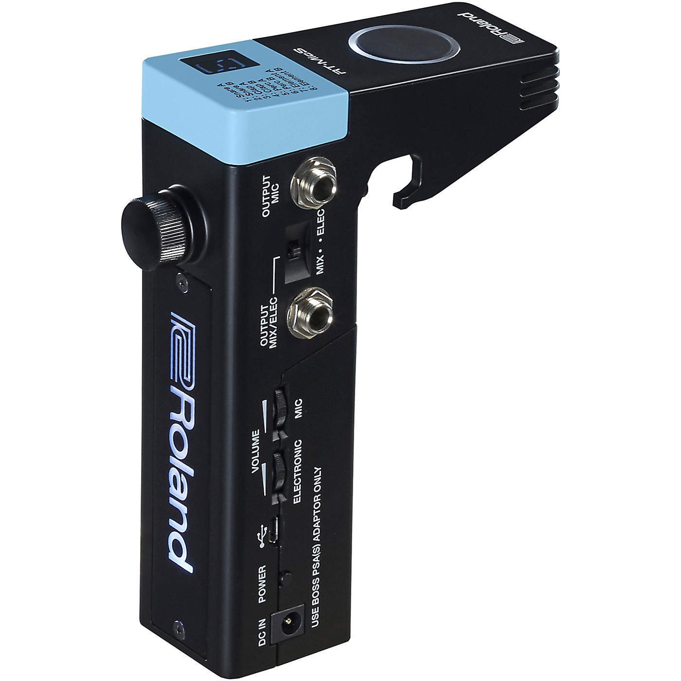 Roland RT-MicS-P 3-in-1 Module, Trigger and Acoustic Microphone with Power Supply thumbnail