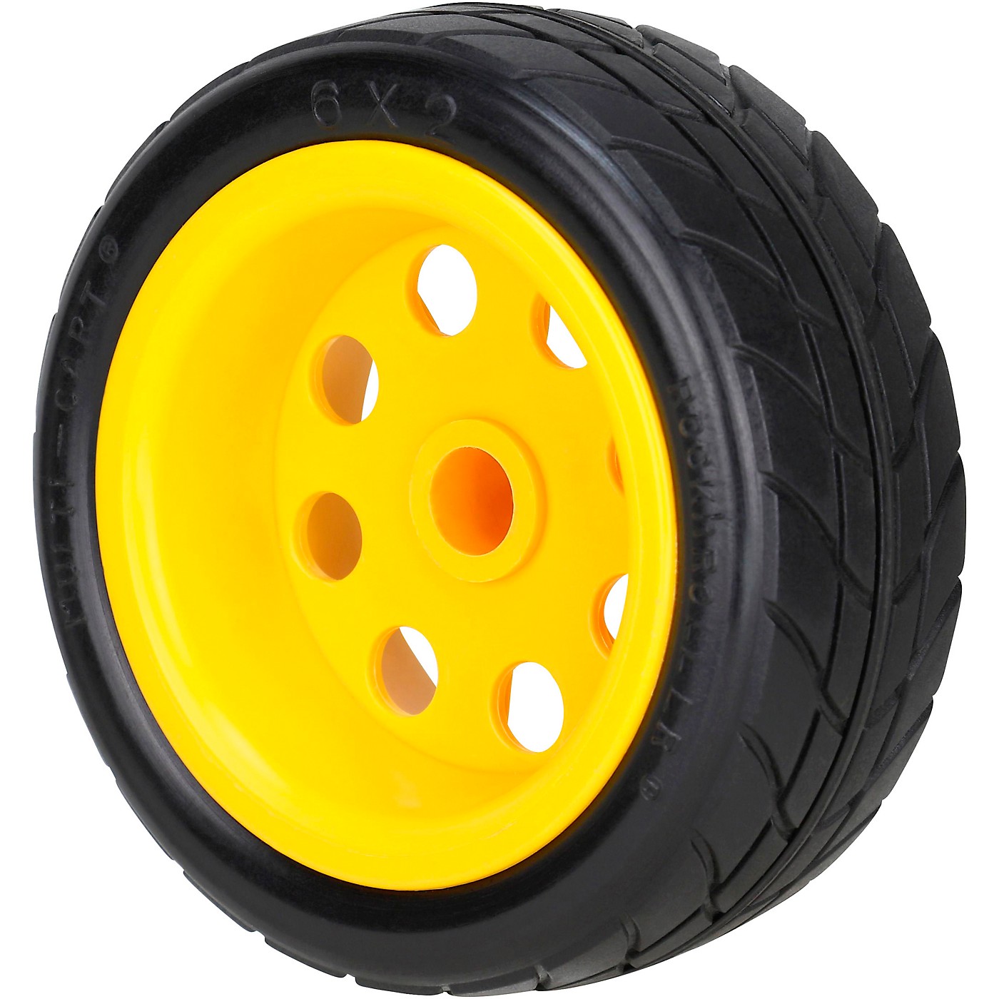 Rock N Roller RWHLO6X2 6x2in. R-Trac Rear Wheel (Upgrade For R2G, R2 Carts) 2-Pack thumbnail