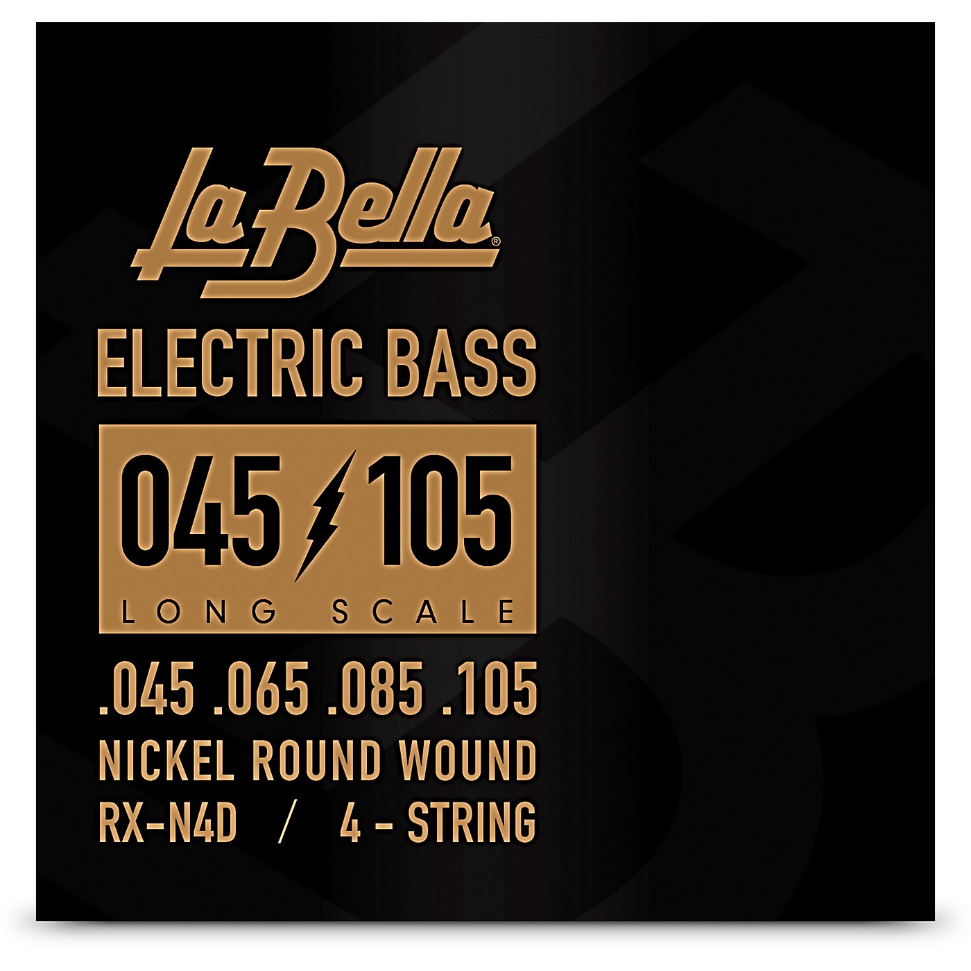 La Bella RX-N4D RX Nickel 4-String Electric Bass Strings thumbnail