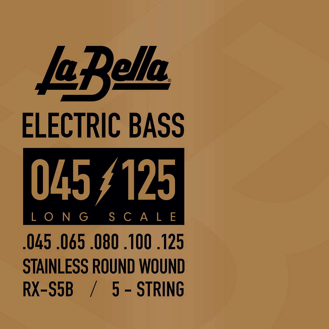 LaBella RX Series Stainless Steel 5String Electric Bass Strings