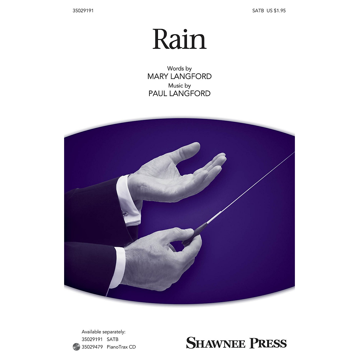 Shawnee Press Rain SATB composed by Paul Langford thumbnail