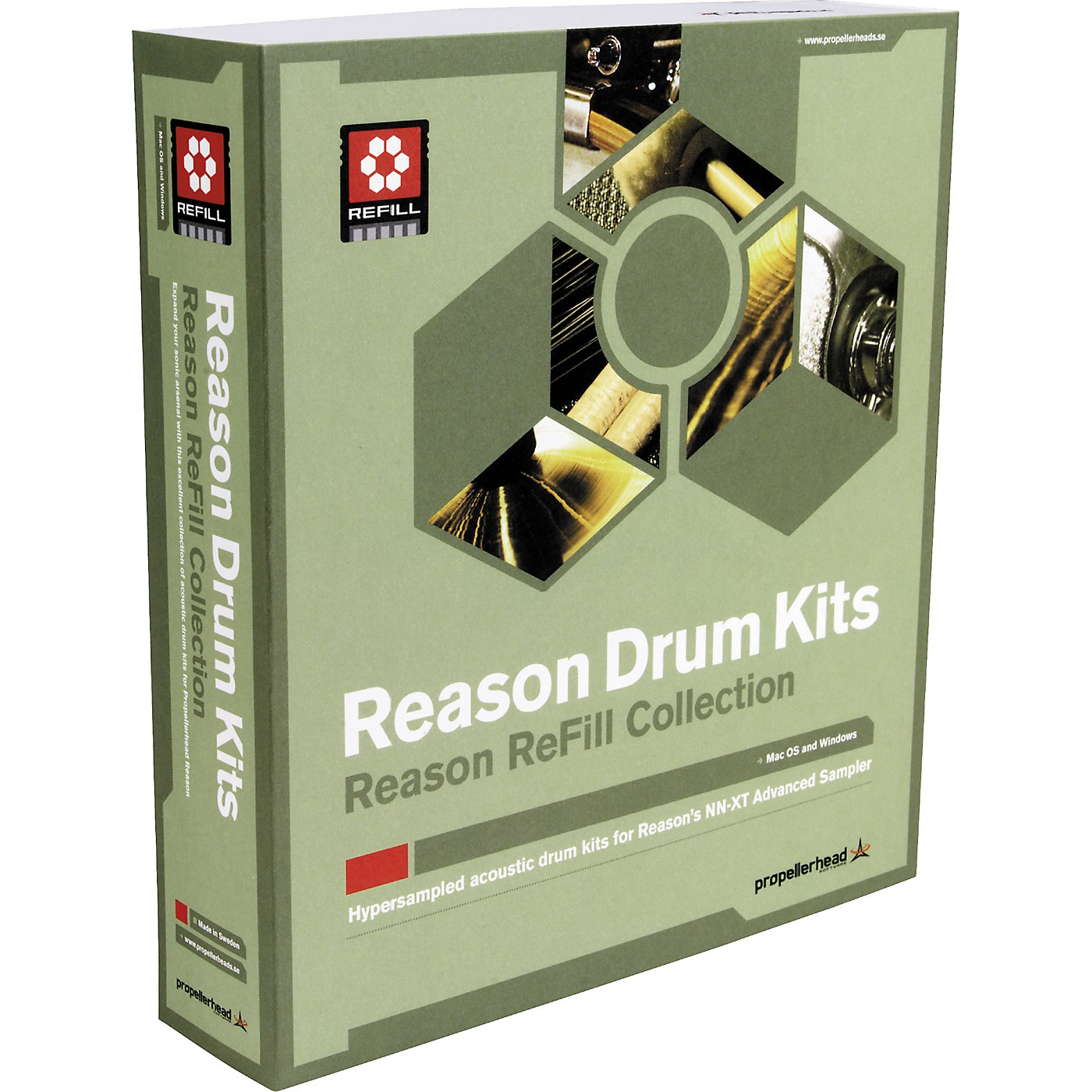 Propellerhead Reason Drum Kits Refill Woodwind & Brasswind