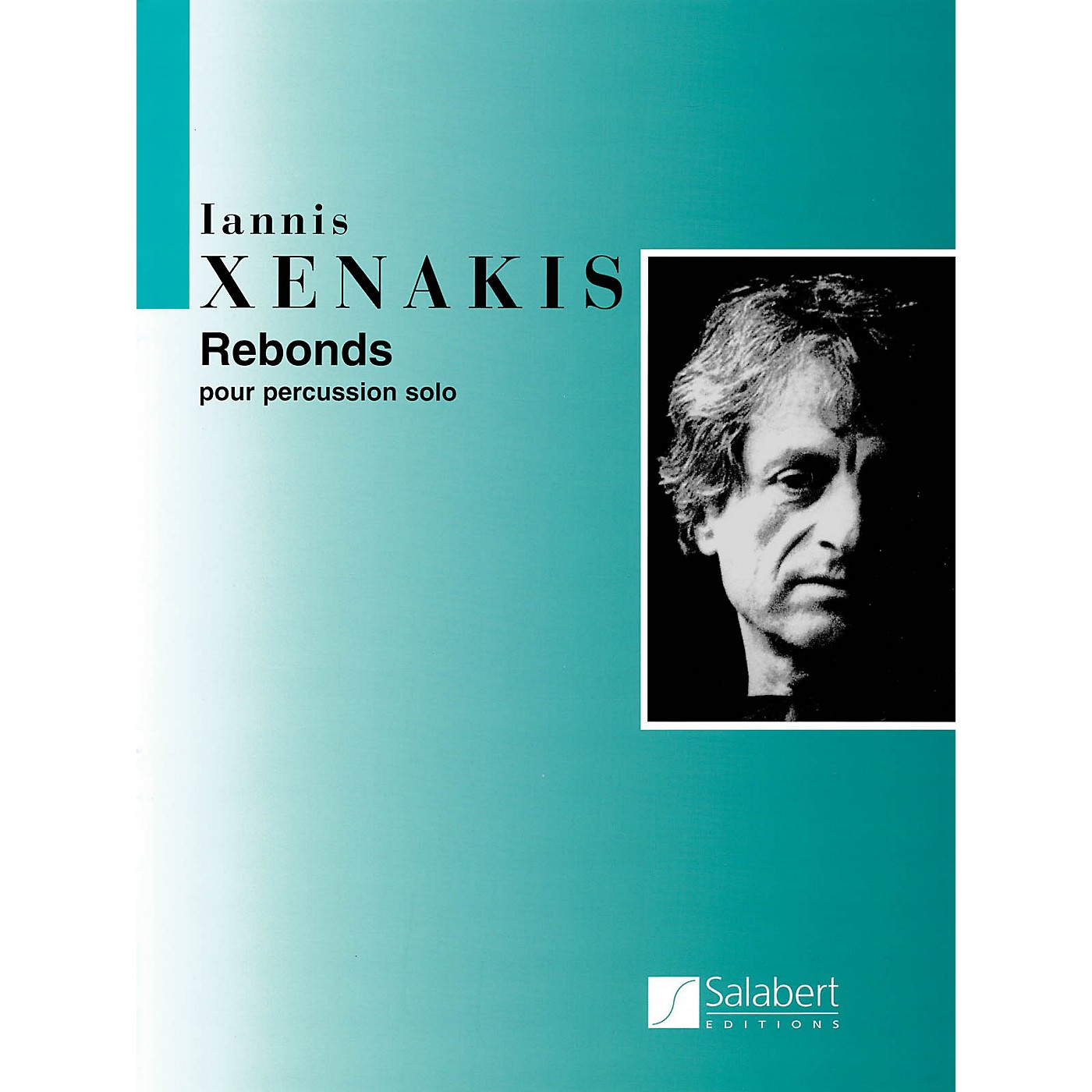 Editions Salabert Rebonds Part A and Part B for Percussion (1987-1989) Marching Band Percussion Series by Iannis Xenakis thumbnail