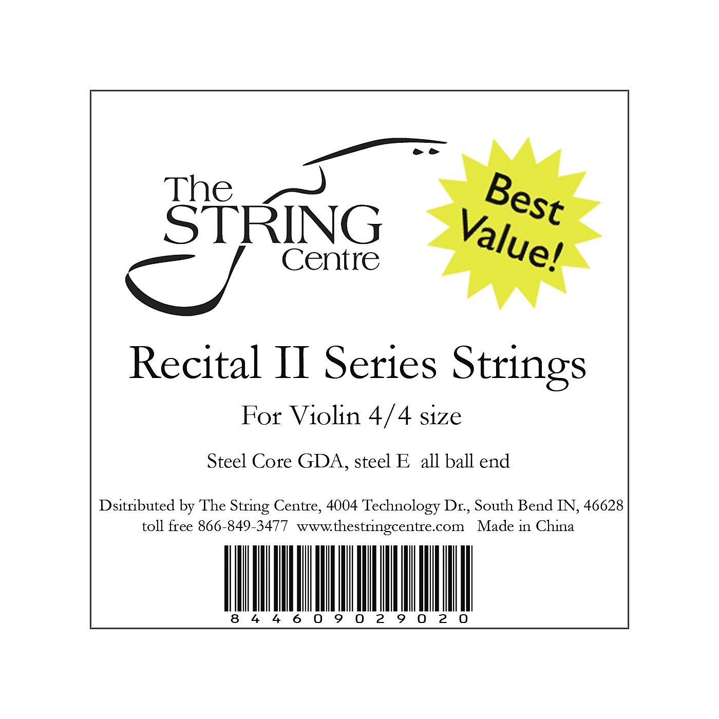 The String Centre Recital II Violin String set thumbnail