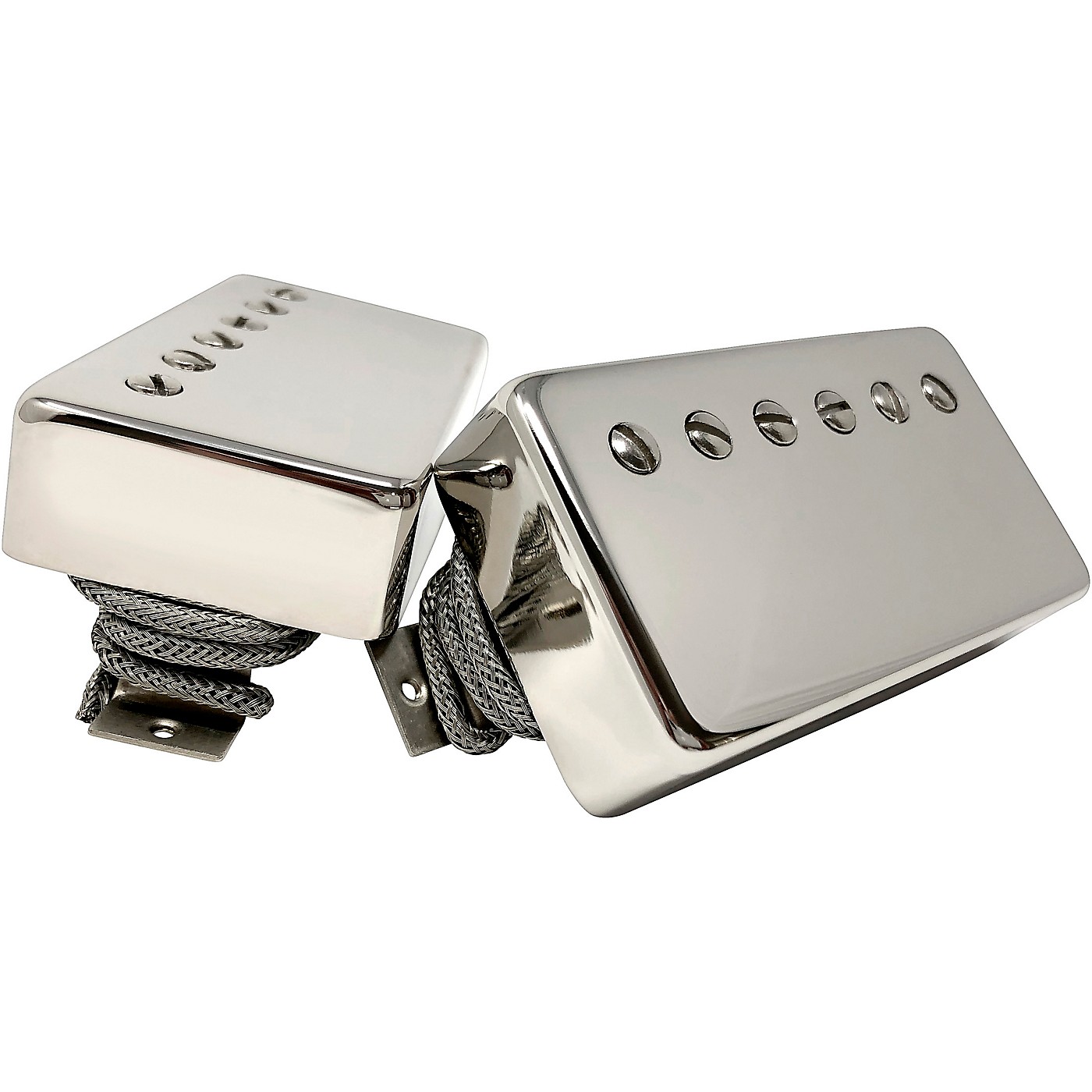 Sheptone Red Headed Stepchild Humbucker Set - 1959 Spec Nickel Plated Covers thumbnail