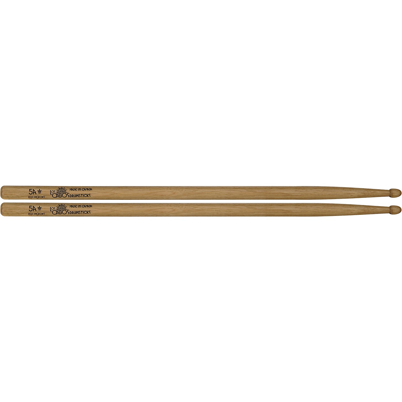 Los Cabos Drumsticks Red Hickory Center Cut Drum Sticks thumbnail