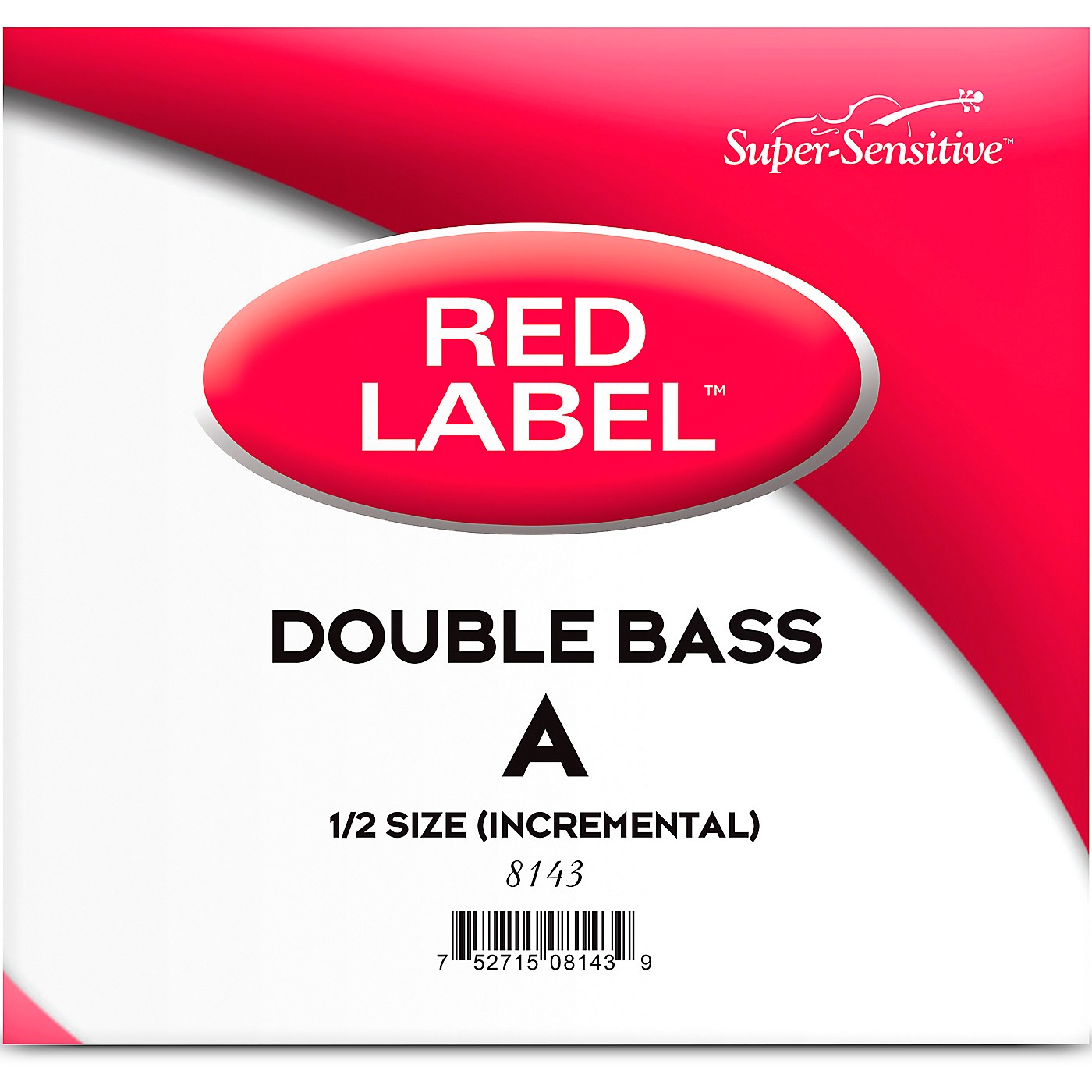 Super Sensitive Red Label Series Double Bass A String thumbnail