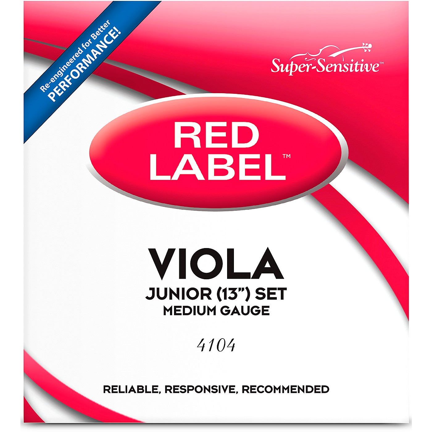 Super Sensitive Red Label Series Viola String Set thumbnail