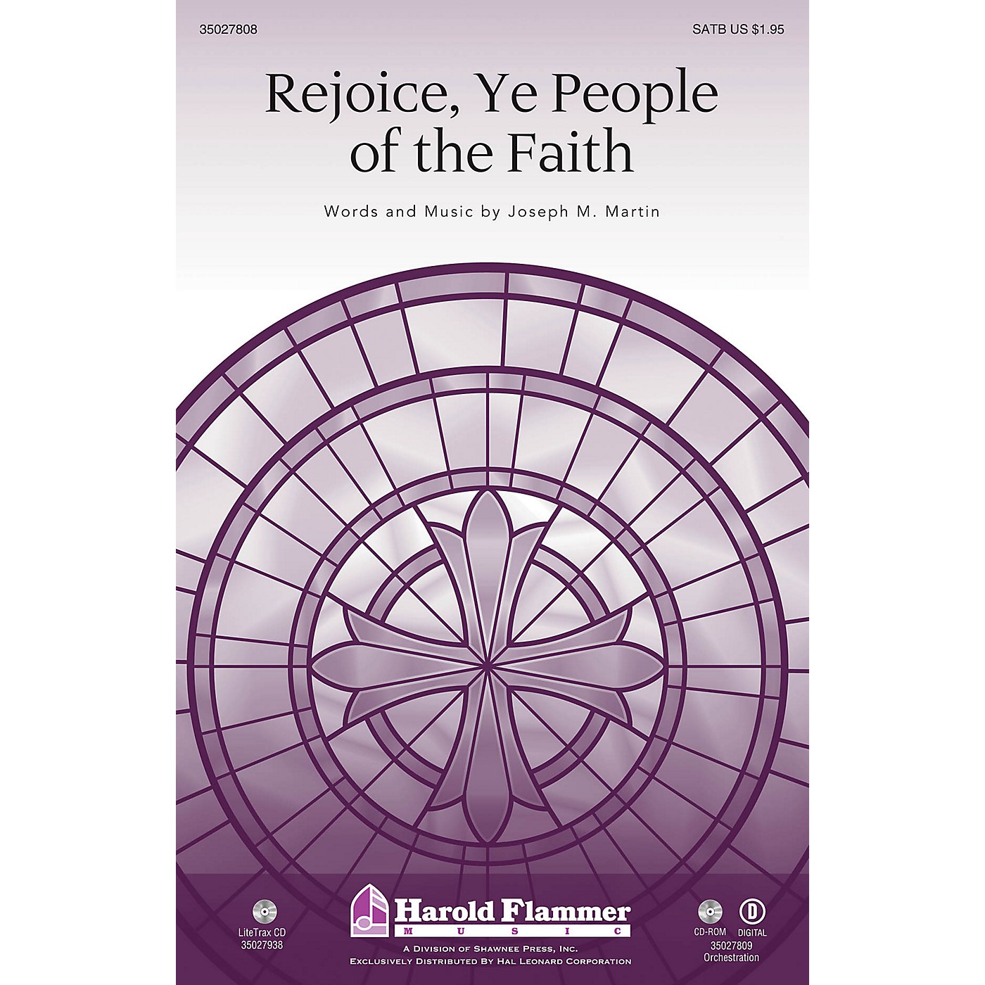 Shawnee Press Rejoice, Ye People of the Faith (Incorporating Rejoice, Ye Pure In Heart) SAB by Joseph M. Martin thumbnail