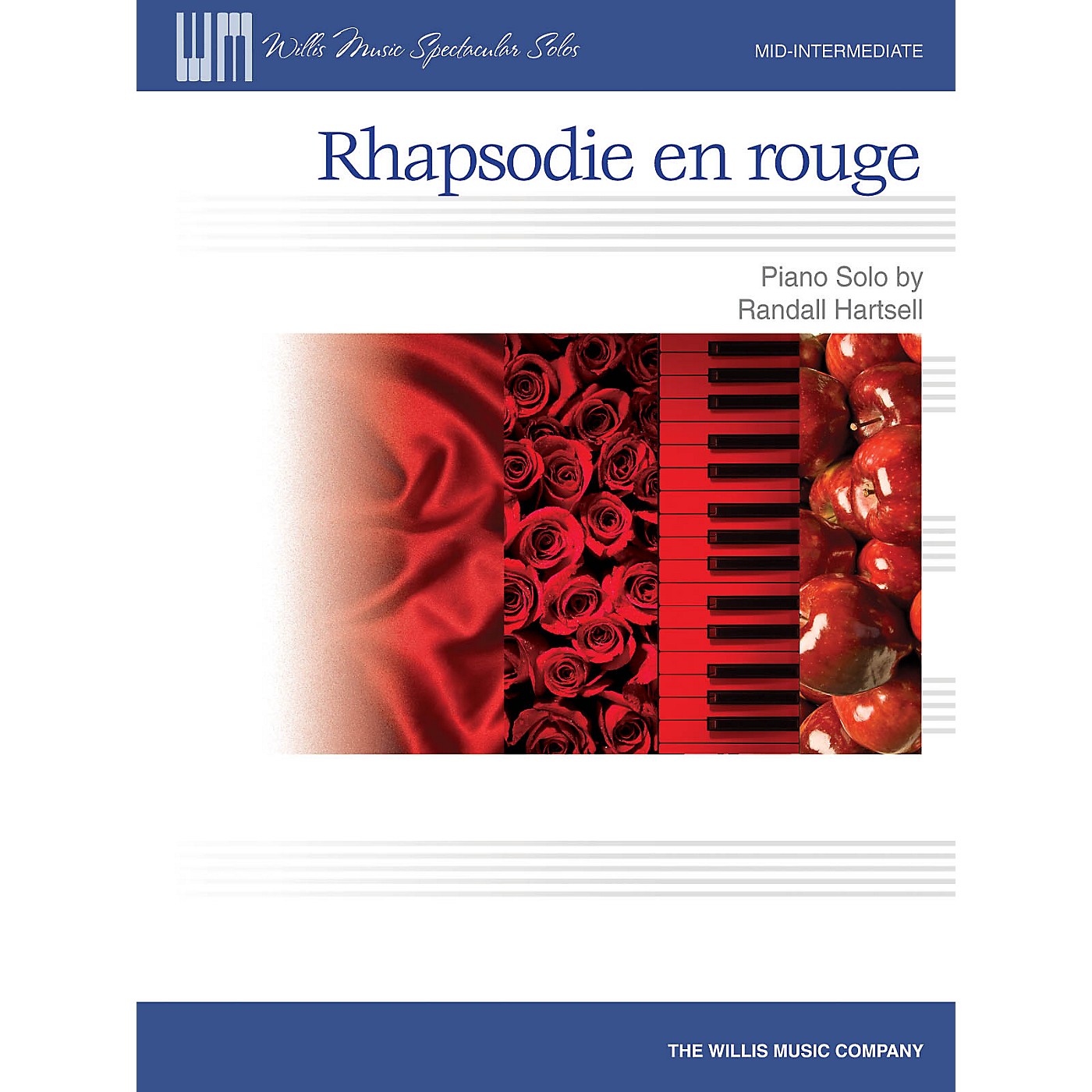 Willis Music Rhapsodie en rouge (Mid-Inter Level) Willis Series by Randall Hartsell thumbnail