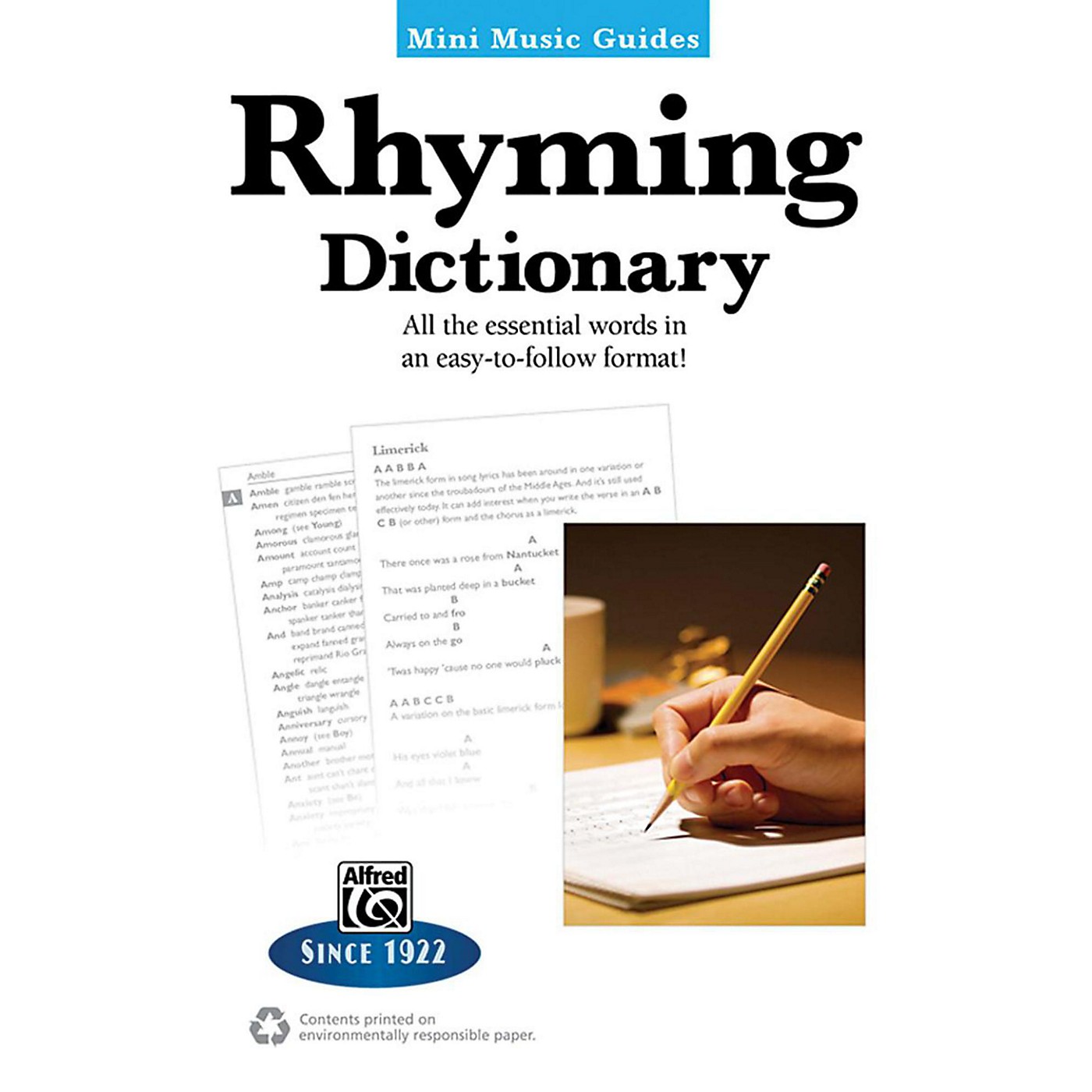 Alfred Rhyming Dictionary Mini Music Guides Book thumbnail