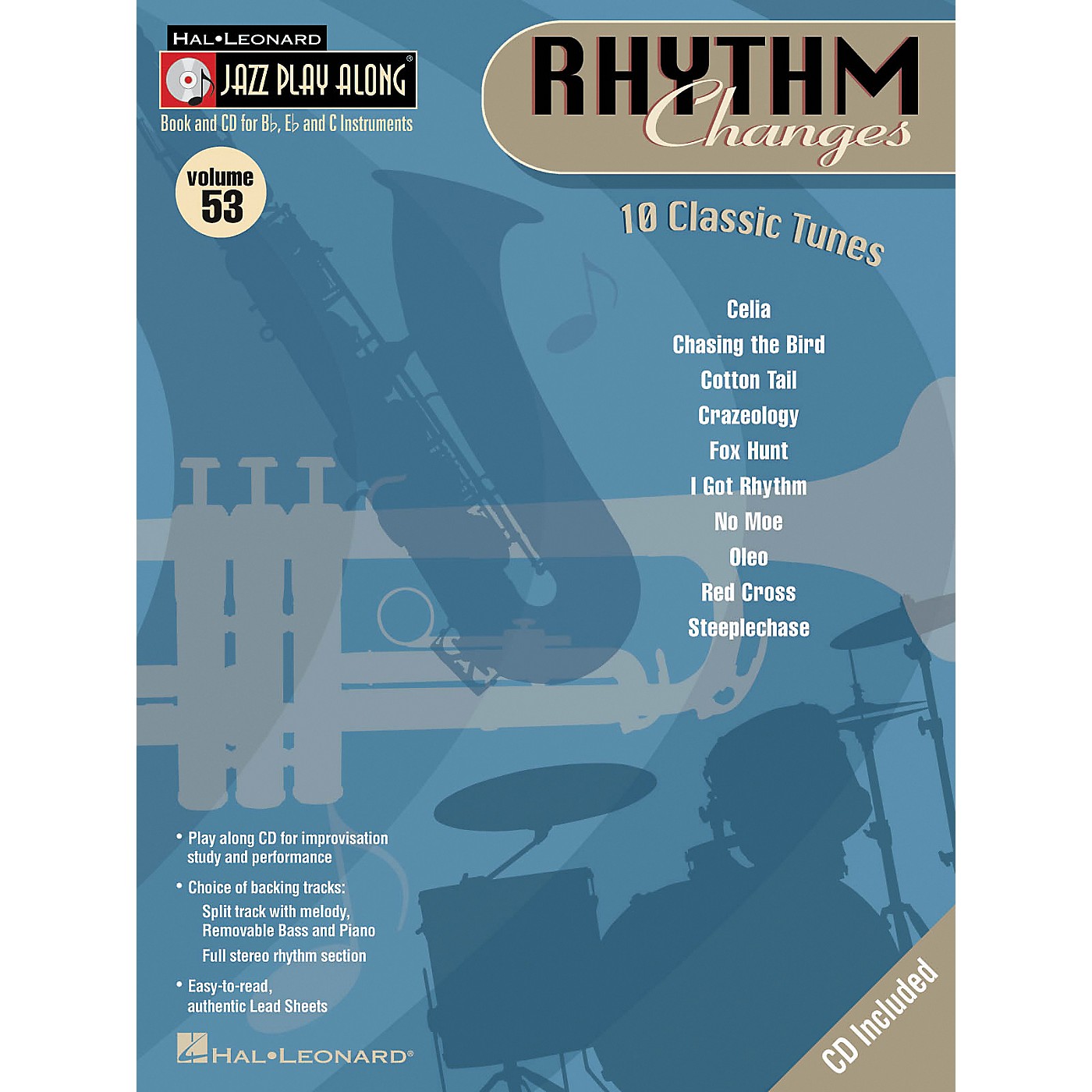 Hal Leonard Rhythm Changes Volume 53 Jazz Play-Along Series Book with CD) thumbnail