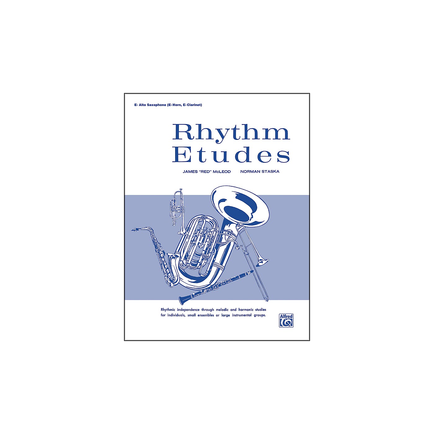 Alfred Rhythm Etudes E-Flat Alto Saxophone (E-Flat Horn E-Flat Clarinet) thumbnail