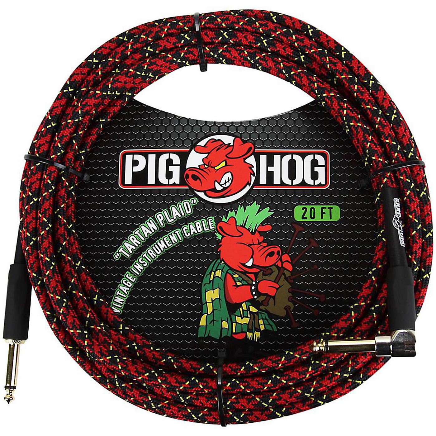 Pig Hog Right Angle Instrument Cable thumbnail