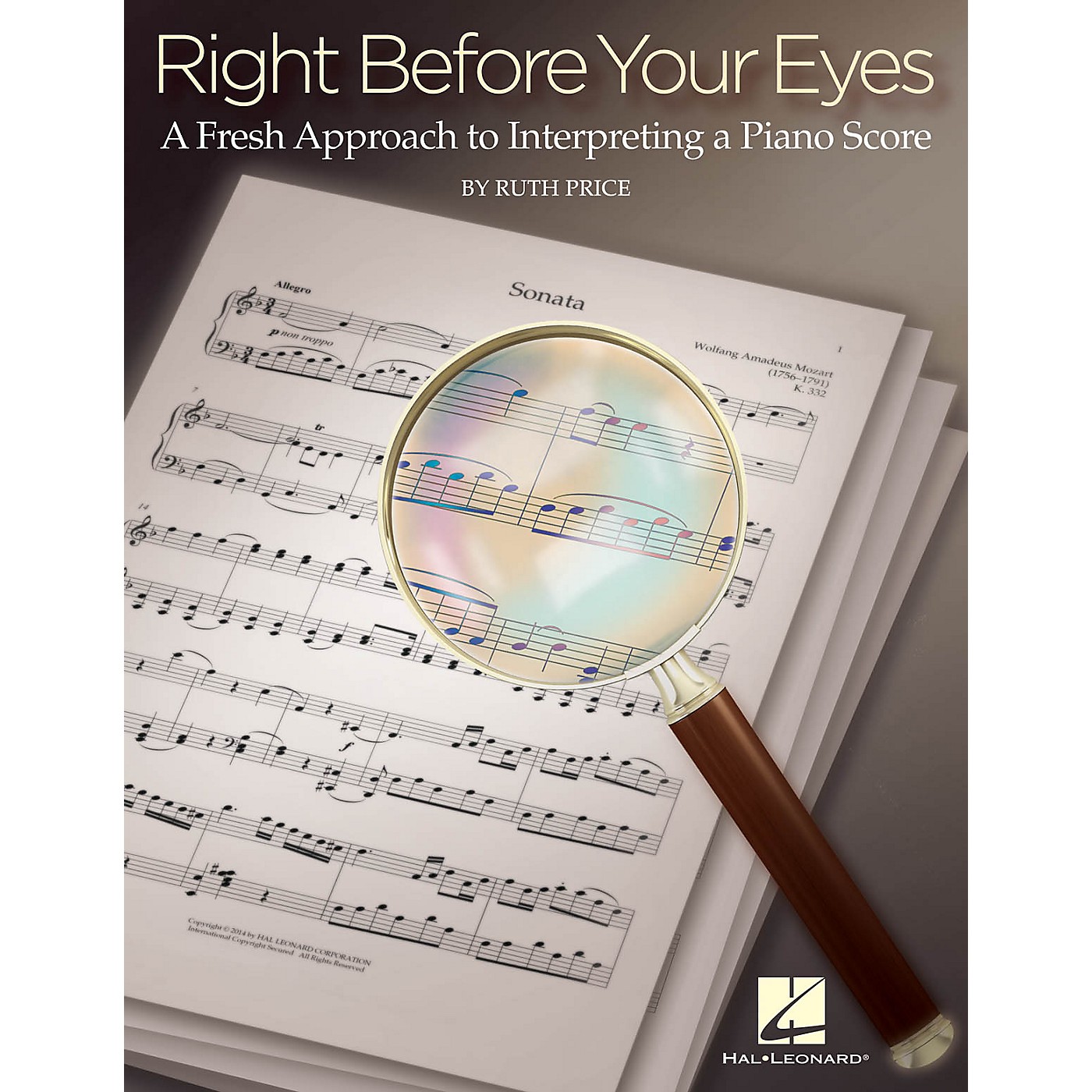 Hal Leonard Right Before Your Eyes Educational Piano Library Series Softcover Written by Ruth Price thumbnail