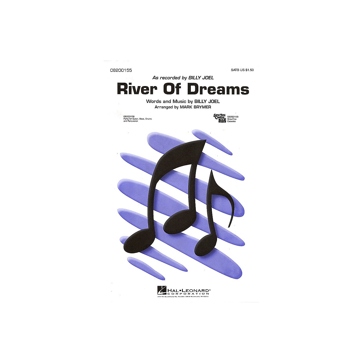 Hal Leonard River of Dreams SAB by Billy Joel Arranged by Mark Brymer thumbnail