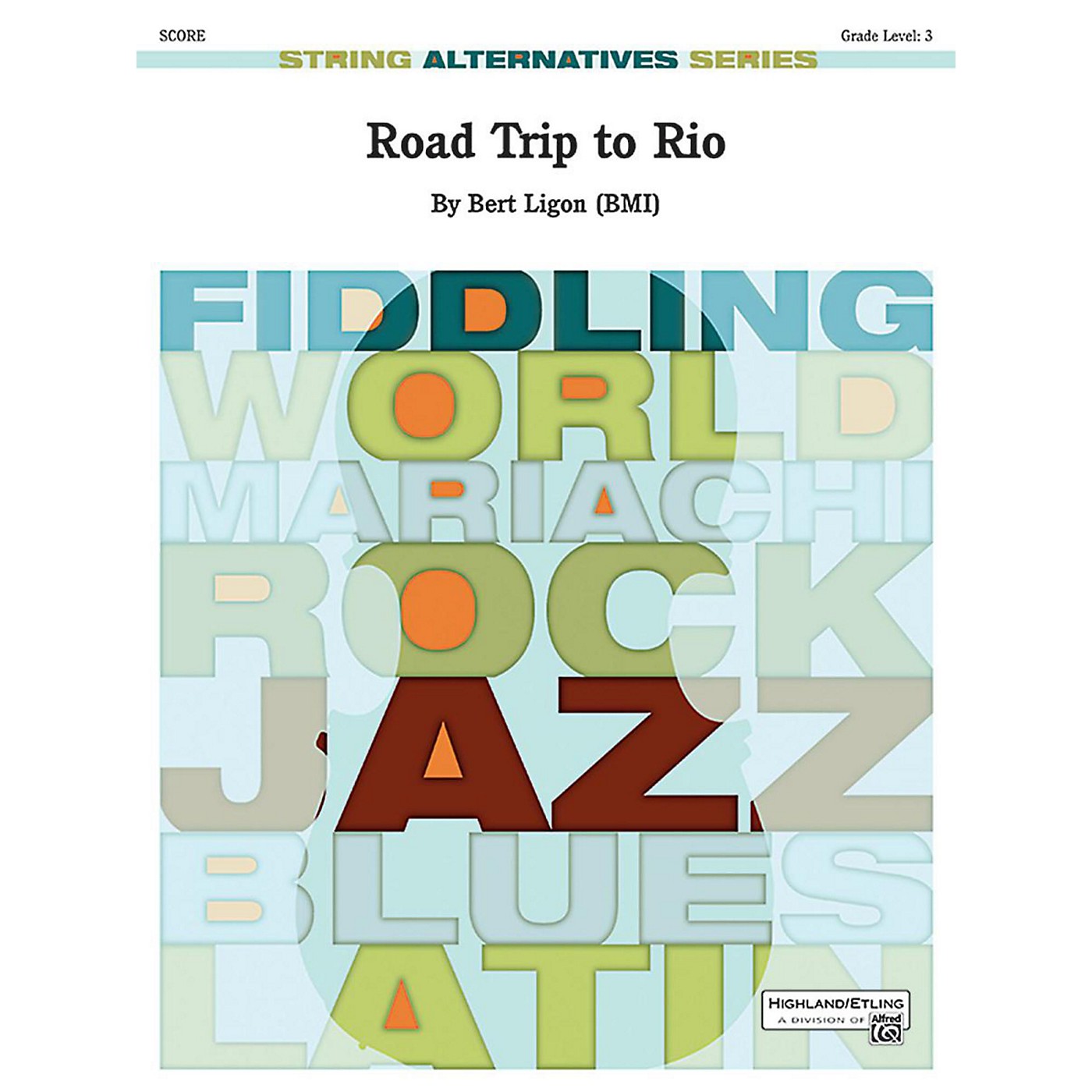 Alfred Road Trip to Rio String Orchestra Grade 3 Set thumbnail
