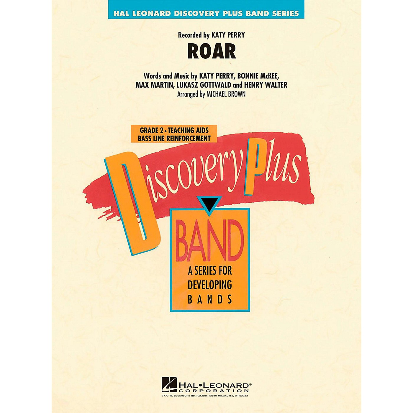 Hal Leonard Roar - Discovery Plus Concert Band Level 2 thumbnail